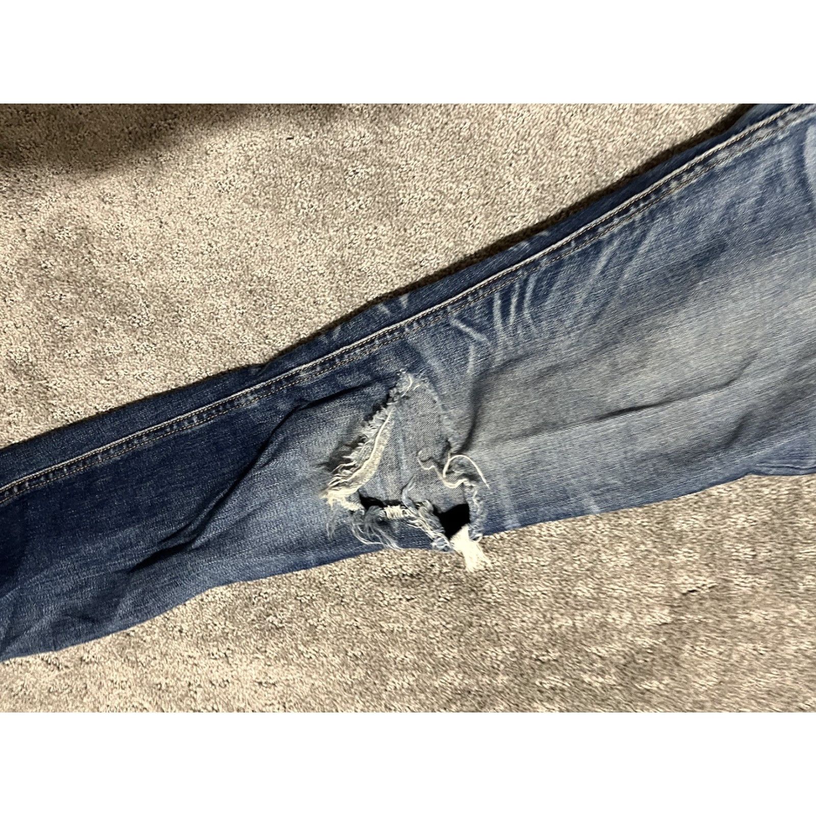 Rag & Bone Rag & Bone Jeans Skinny Distressed Kensington Stretch Size 27 Size 27" / US 4 / IT 40 - 5 Thumbnail