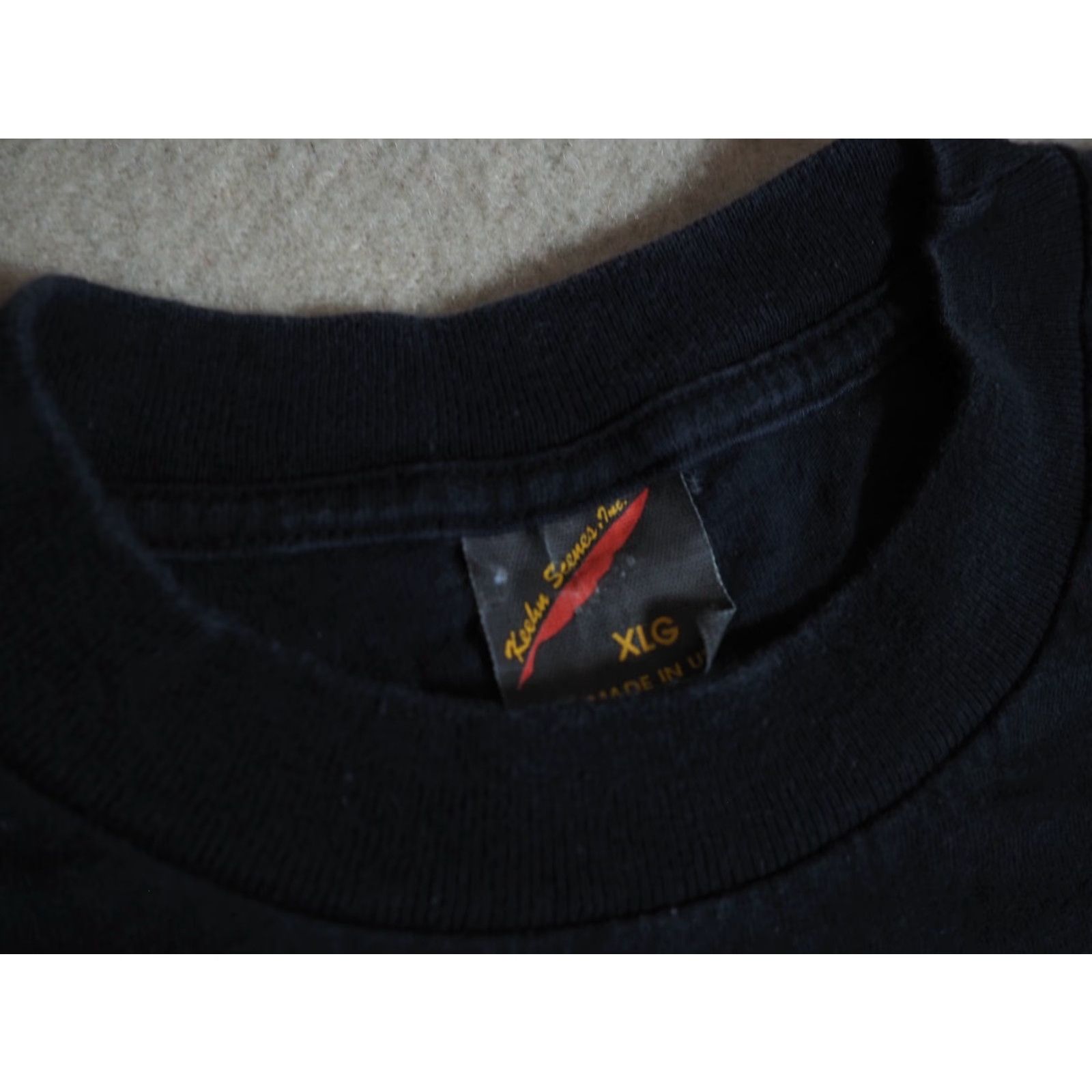 Vintage VTG 90s Napa Valley California Wine Faded Black Joke Tee T-Shirt USA XL Shirt Men Size US XL / EU 56 / 4 - 6 Thumbnail