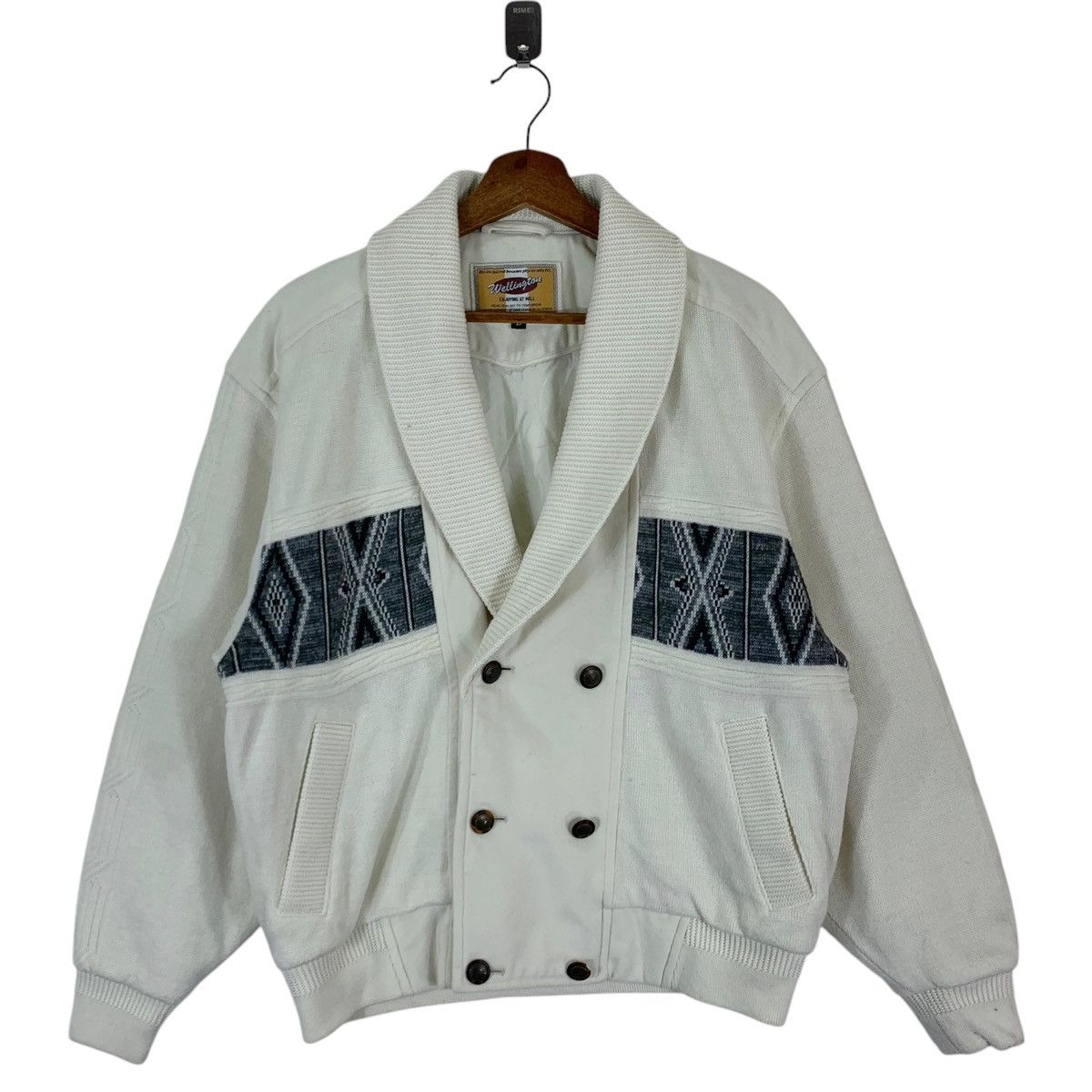 Designer × Japanese Brand × Vintage VINTAGE WELLINGTON SHAW COLLAR JACKET Size US L / EU 52-54 / 3 - 1 Thumbnail