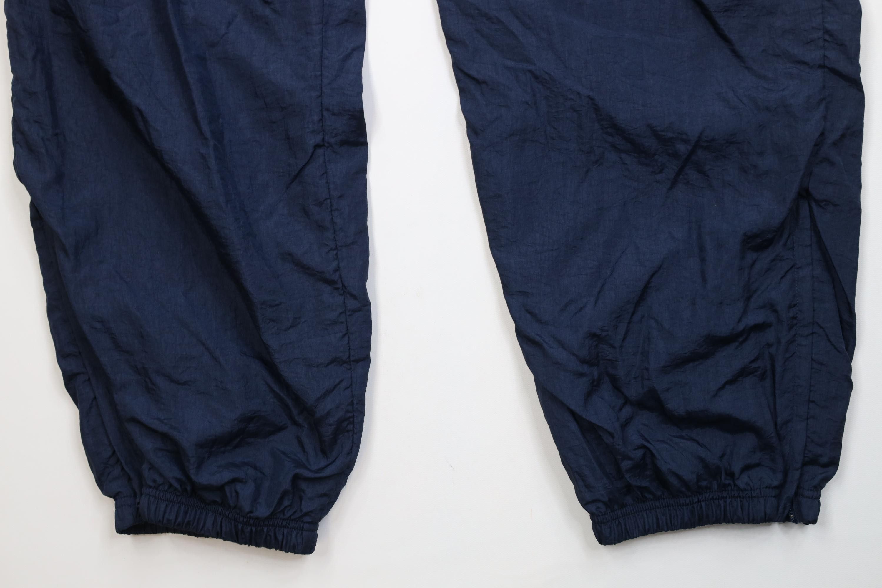 Vintage Vintage 90s Streetwear Lined Windbreaker Joggers Pants Blue Size US 36 / EU 52 - 4 Thumbnail