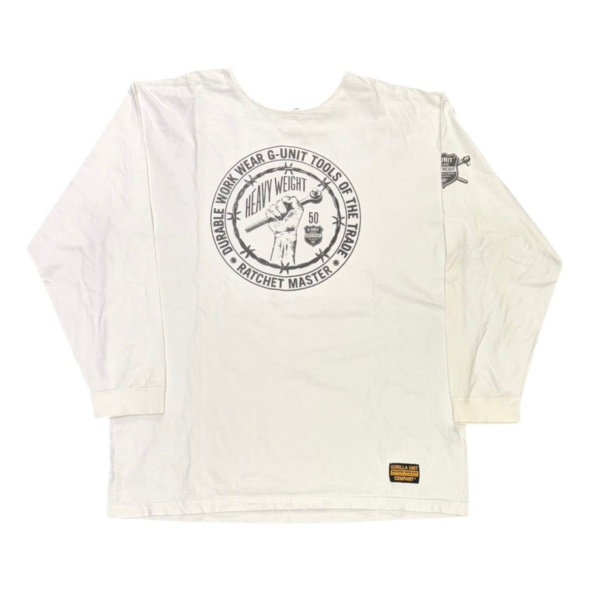 G-Unit G-Unit Vintage Long Sleeve T-Shirts Size US XXL / EU 58 / 5 - 1 Thumbnail