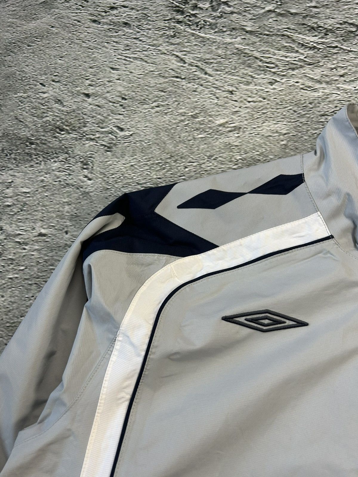 Umbro × Vintage Umbro Northern Ireland vintage track jacket grey Nationwide Size US XL / EU 56 / 4 - 3 Thumbnail