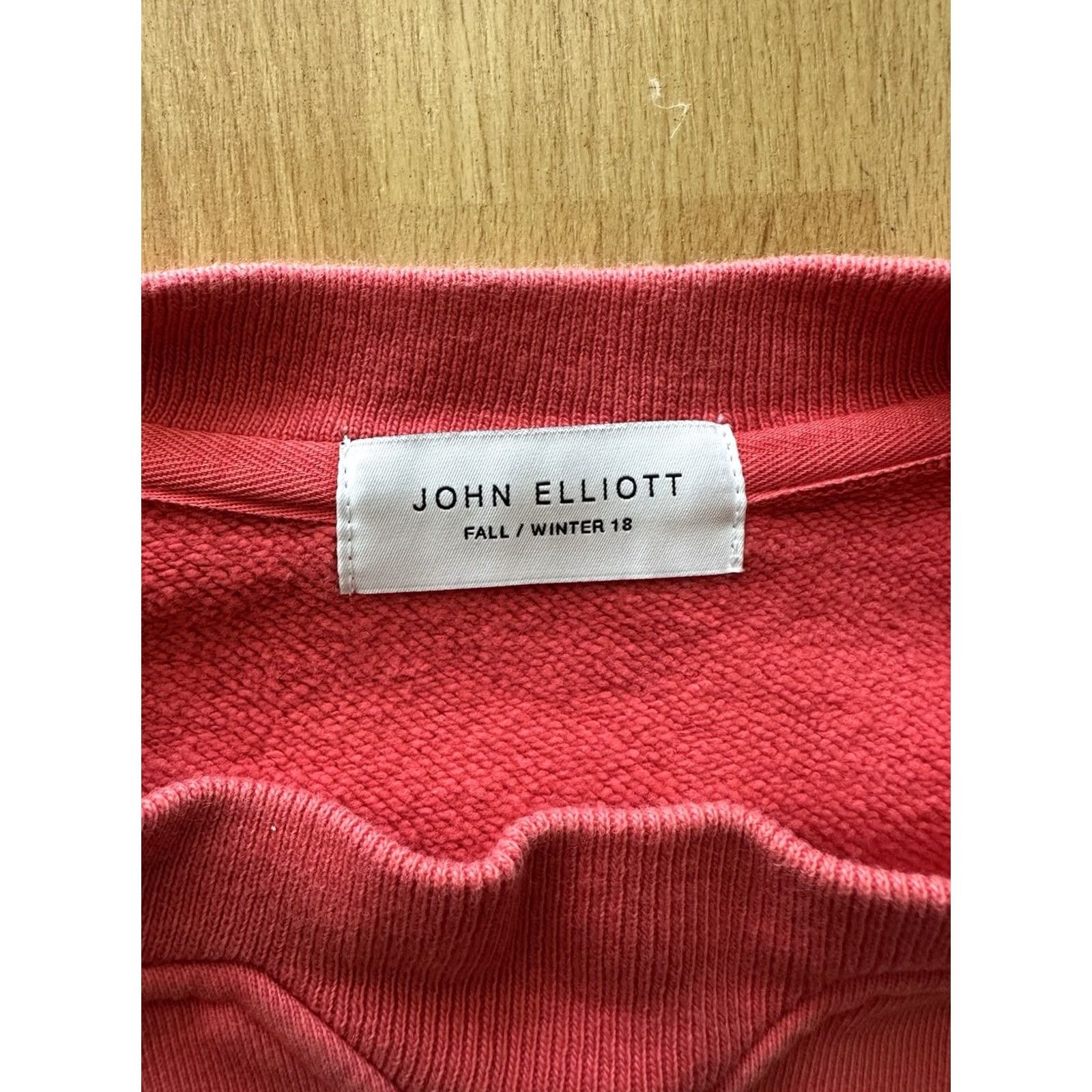 John Elliott John Elliott Crew Sweatshirt Men’s Size 4 Pink Size US S / EU 44-46 / 1 - 2 Thumbnail