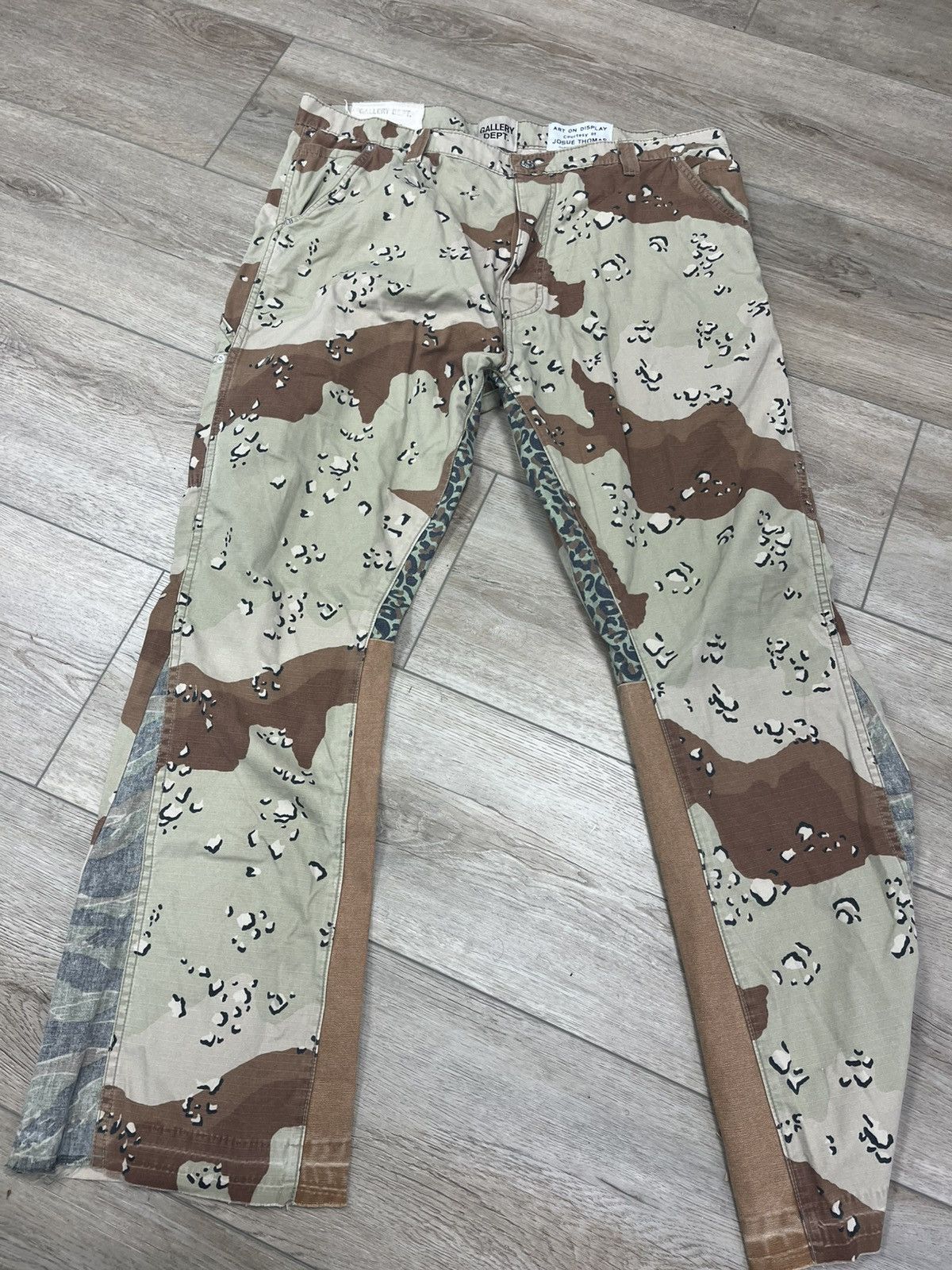 Gallery Dept. Gallery Dept Camo Flare Pants Size US 40 / EU 56 - 1 Thumbnail