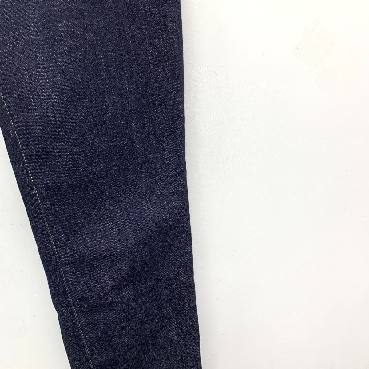 Versace Versace Dark Blue Cotton Casual Denim Pants K26WX Size 27" / US 4 / IT 40 - 4 Thumbnail