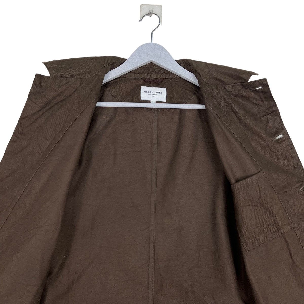 Issey Miyake BLUE LABEL UNITED ARROWS RICH BROWN CHORE JACKET Size US L / EU 52-54 / 3 - 12 Thumbnail