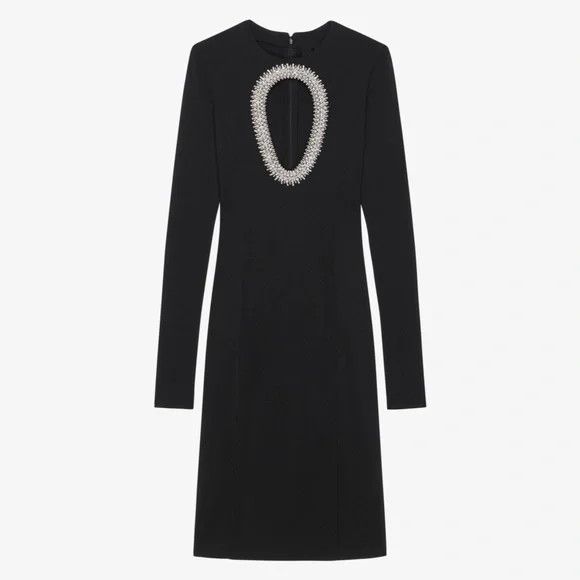 Givenchy Givenchy Black Dress w/ Chain - NEW WITH TAGS NWT Size XL / US 12-14 / IT 48-50 - 6 Thumbnail