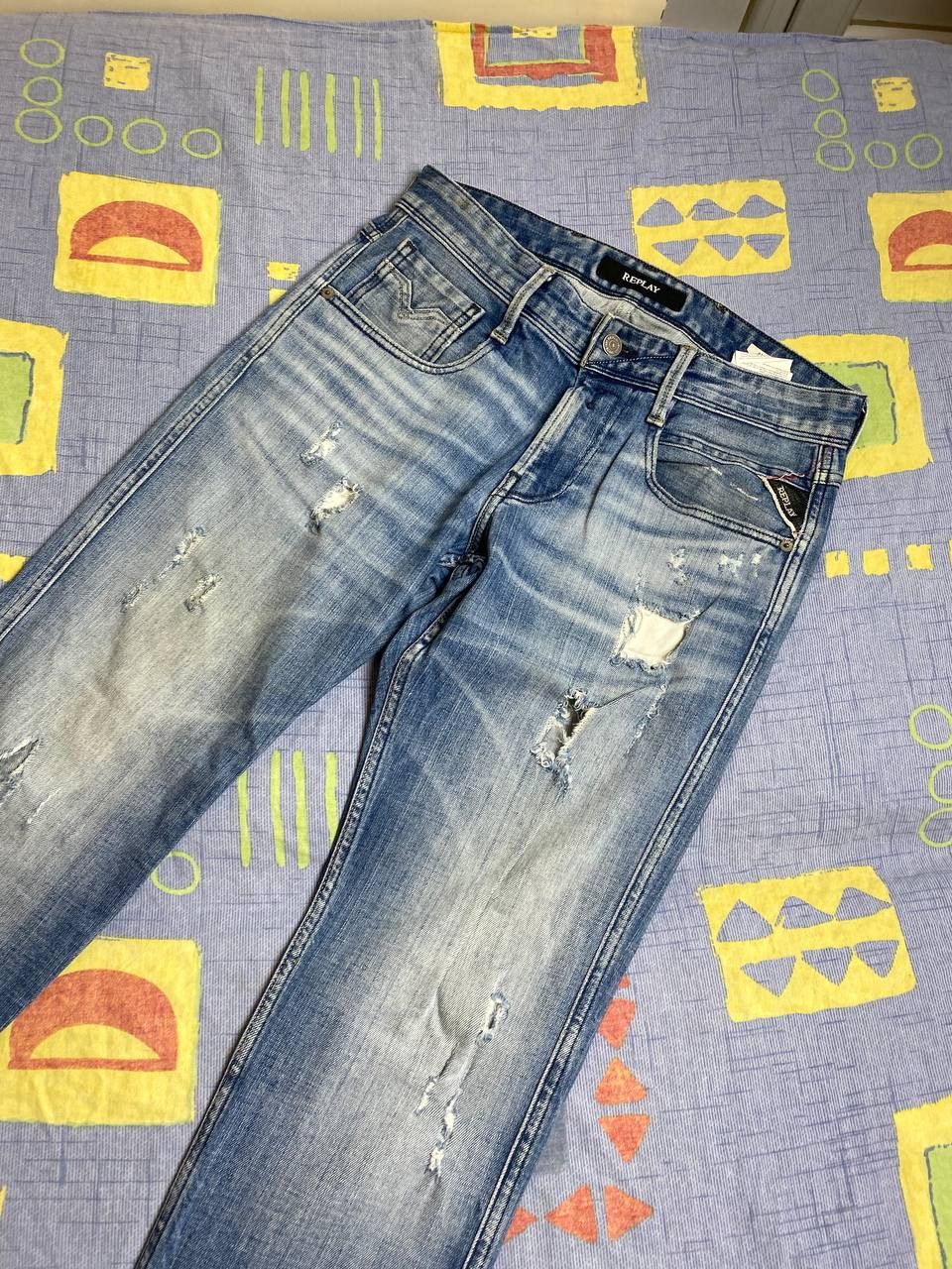 Replay Vintage Replay Jeans Pants Streetwear Size US 29 - 3 Thumbnail