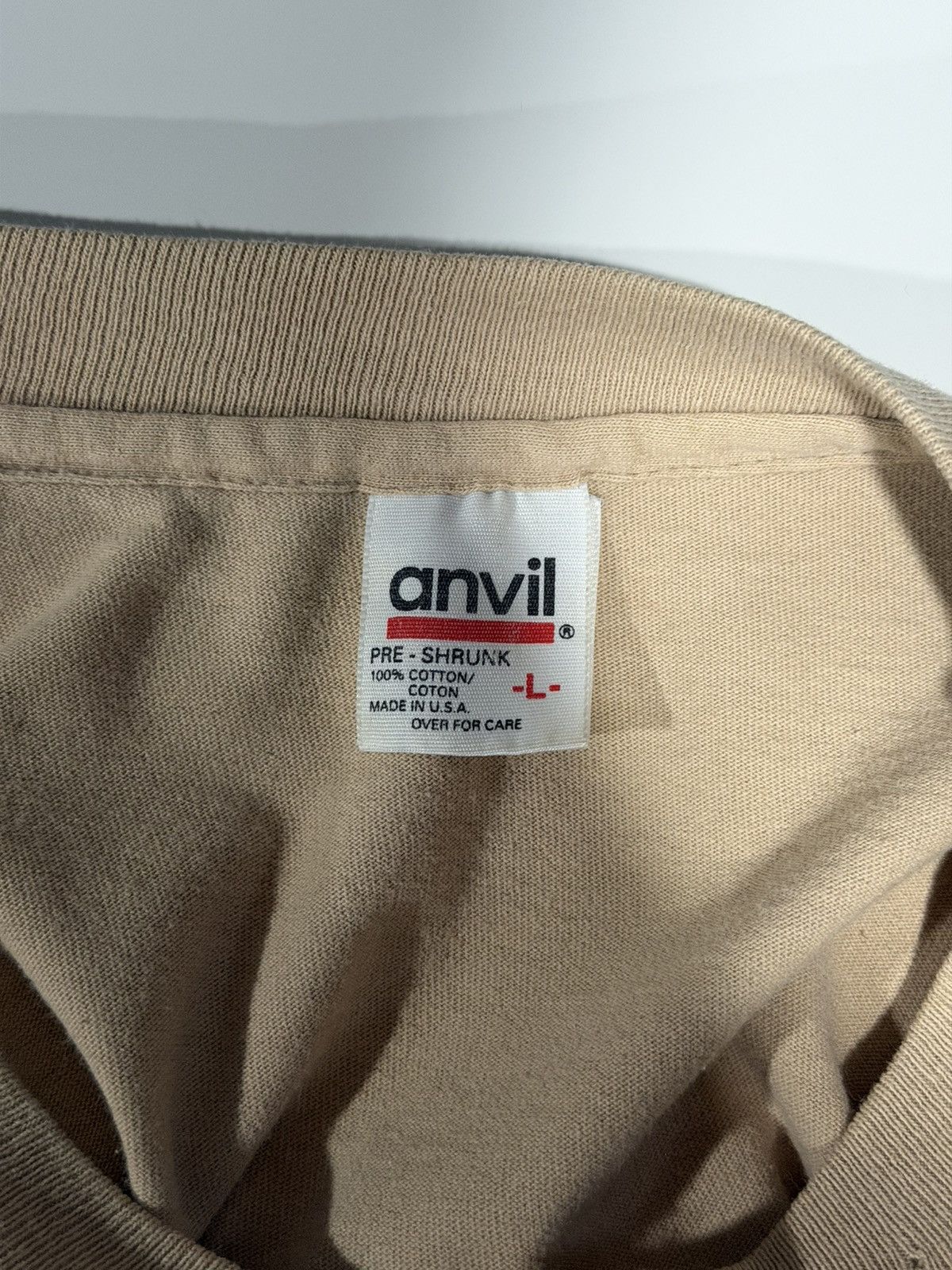 Vintage 1990s Vintage Army Single Stitch Distressed Military Tee L Size US L / EU 52-54 / 3 - 9 Thumbnail
