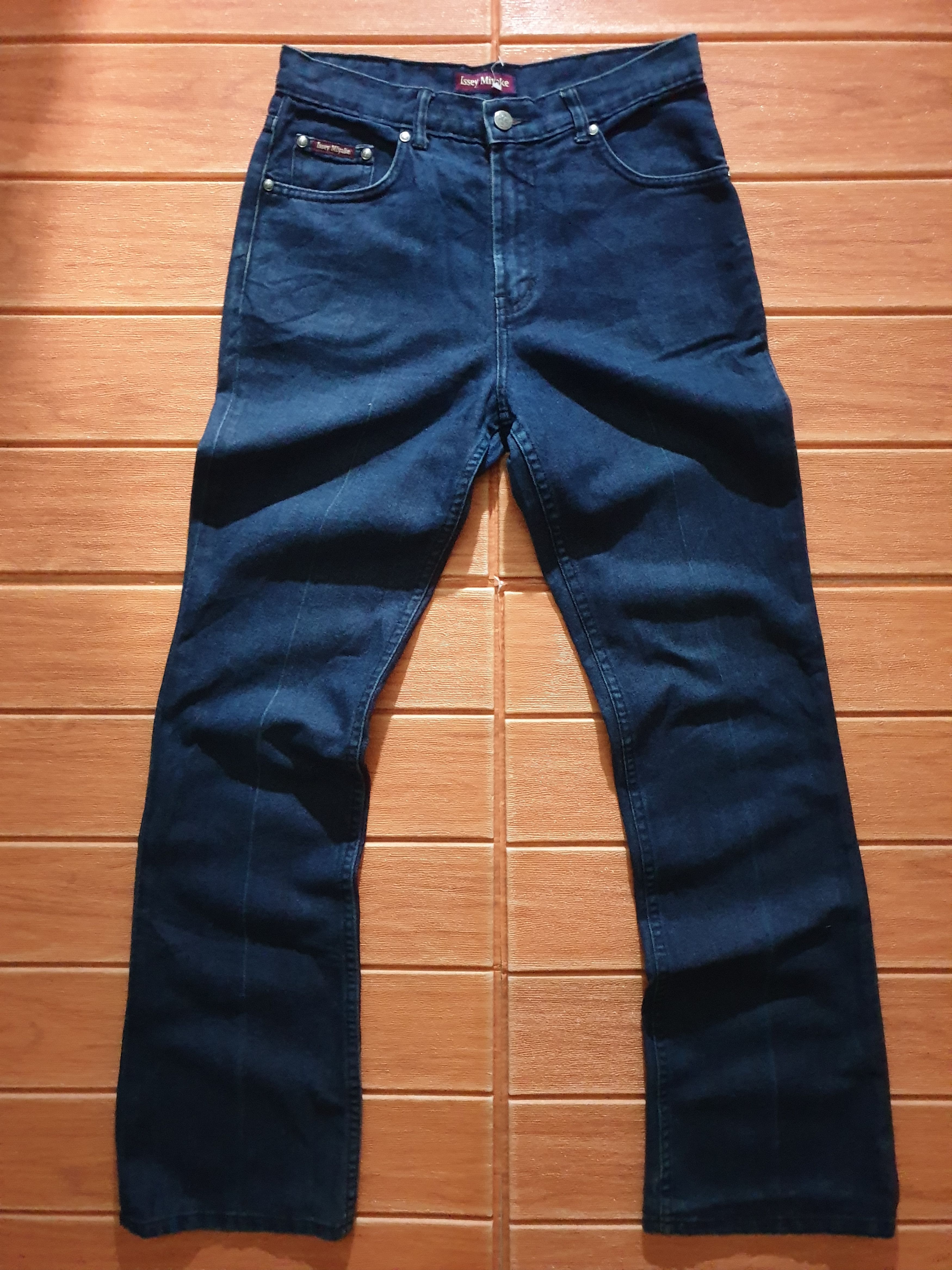 Japanese Brand Issey miyake Japanese Brand denim pant Size US 29 - 1 Thumbnail