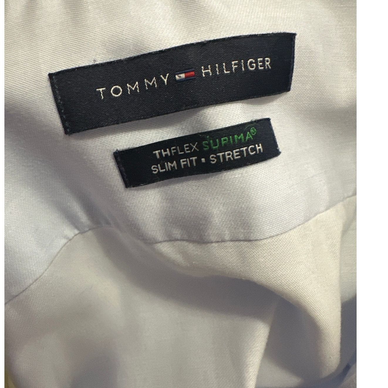 Tommy Hilfiger Tommy Hilfiger button dress slim fit shirt size Large Size US L / EU 52-54 / 3 - 3 Thumbnail