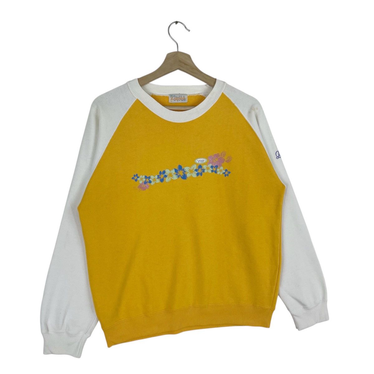 Vintage 90’s Lahaina Crew Floral Sweatshirt Size US M / EU 48-50 / 2 - 3 Thumbnail