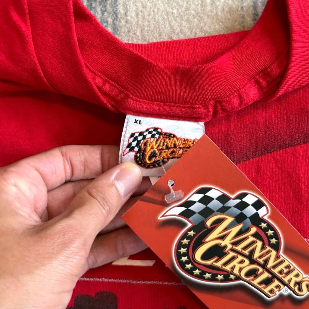 Budweiser VINTAGE Dale Earnhardt Jr Budweiser NASCAR T-Shirt XL Red Men Short Sleeve 2000s 90s Y2K Racing Sports Size US XL / EU 56 / 4 - 3 Thumbnail