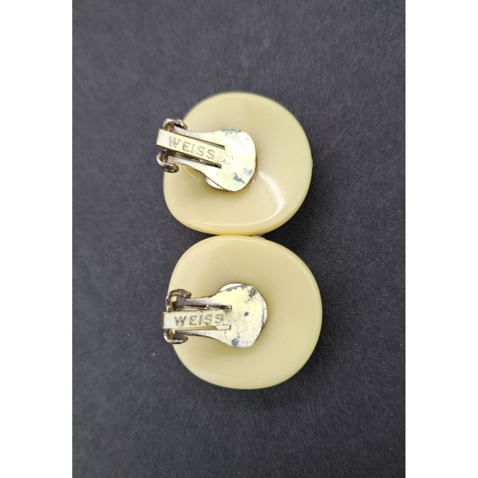 Vintage Vintage Weiss Clamper Bracelet & Clip-On Earrings Set Black Size ONE SIZE - 7 Thumbnail