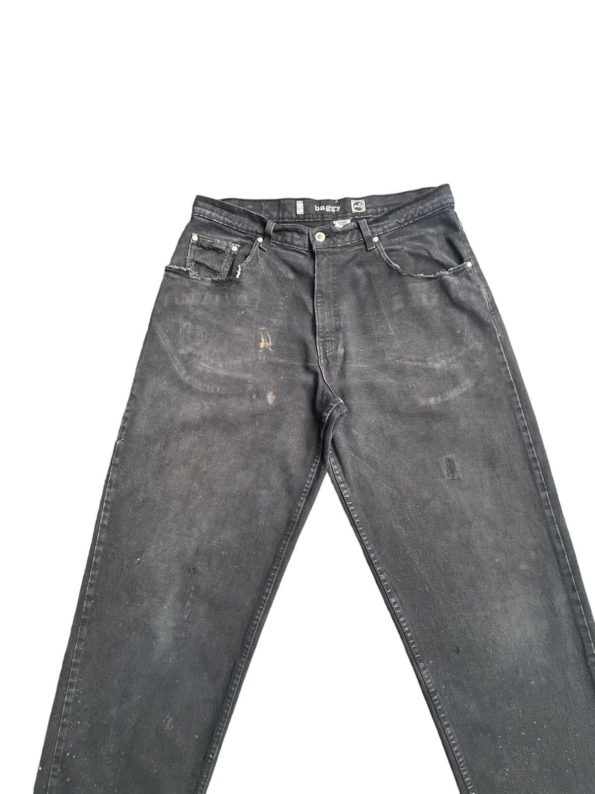 Levi's Vintage 90’s Levis Silvertab Distresed Denim Size US 36 / EU 52 - 3 Thumbnail