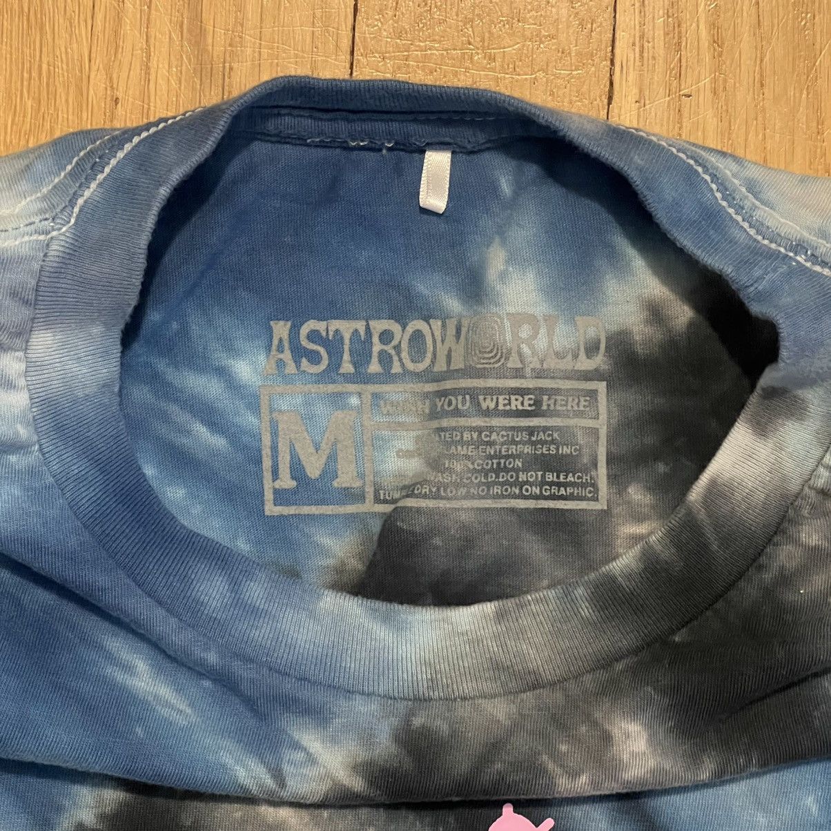 Other Astroworld Festival Dallas Medium Black Blue Tie Dye T Shirt Size US M / EU 48-50 / 2 - 2 Thumbnail