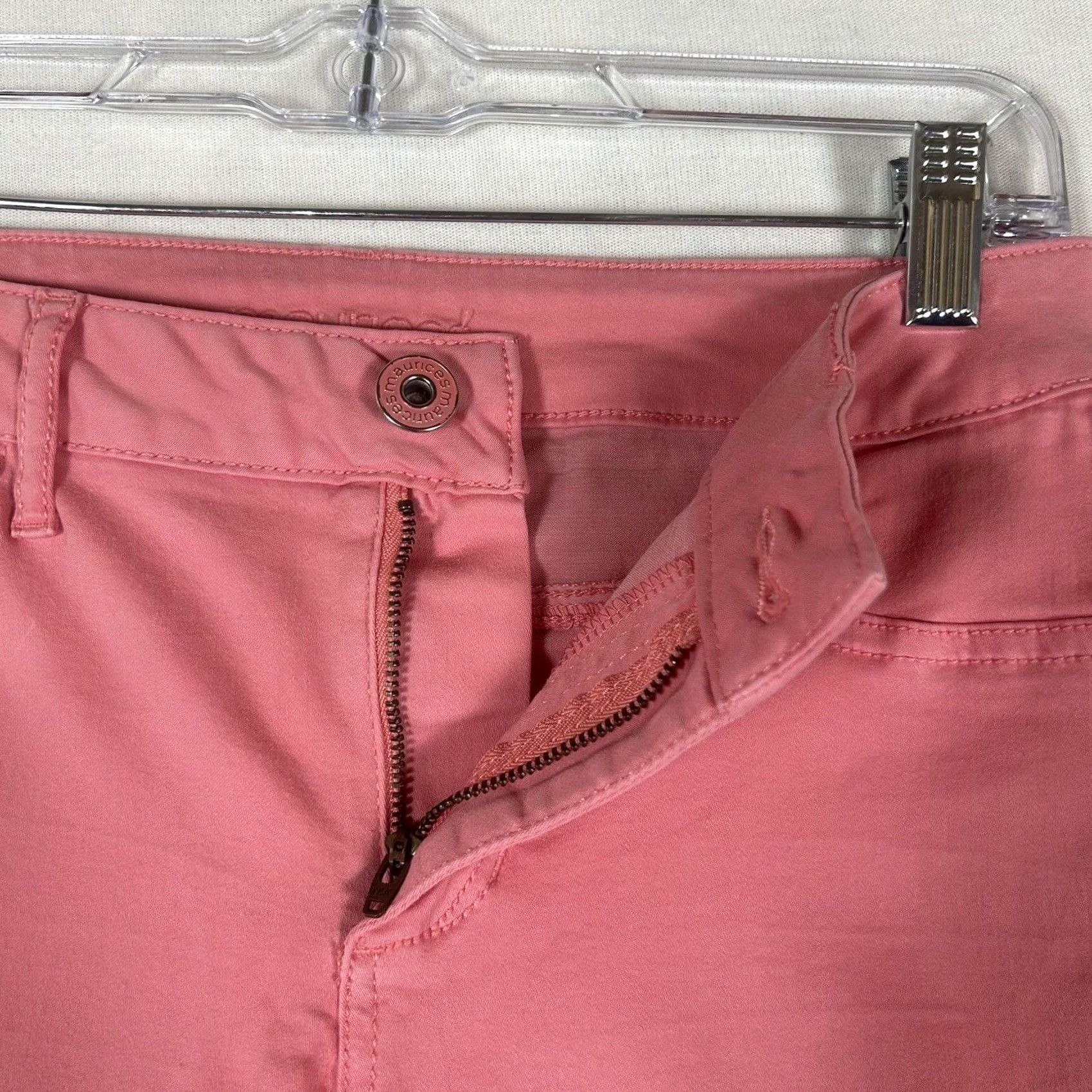 Vintage Maurice's Pink Jeans Women's Small Regular S Slimming Stretch Denim Classic 5-Pocket Size 28" / US 6 / IT 42 - 4 Thumbnail