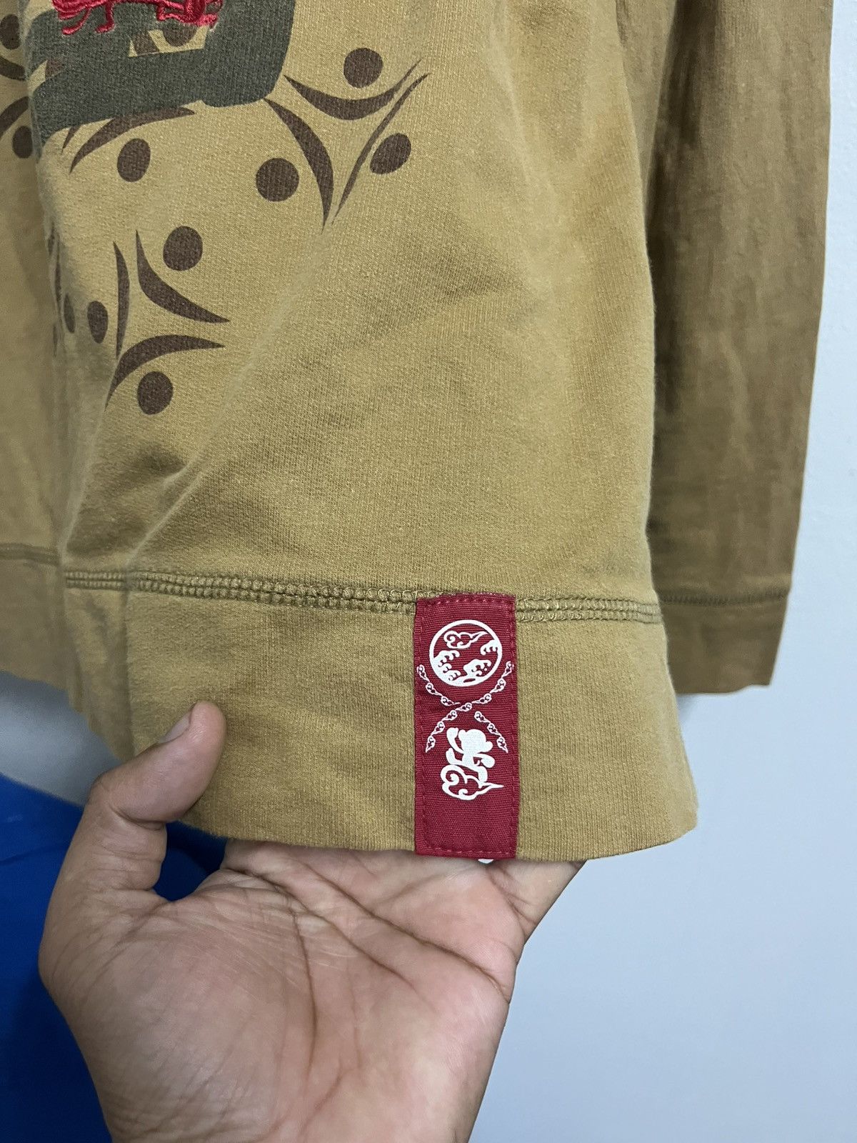 Japanese Brand 💥Go Coo ! Sukajan Monkey King Embroidered Japanese Motive Size US L / EU 52-54 / 3 - 9 Thumbnail