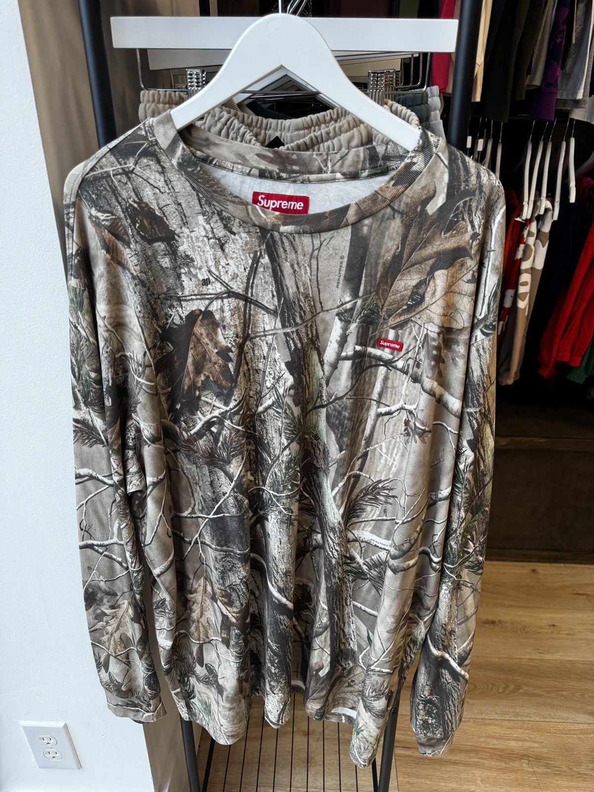 Supreme Supreme Small Box L/S Tee (FW25) Realtree Camo | Grailed