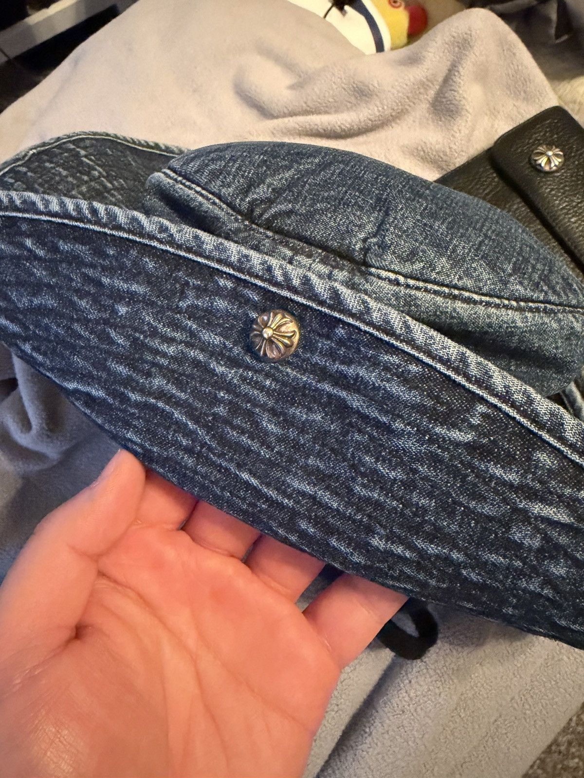 Chrome Hearts Denim Crank Bait Hat Size ONE SIZE - 3 Thumbnail