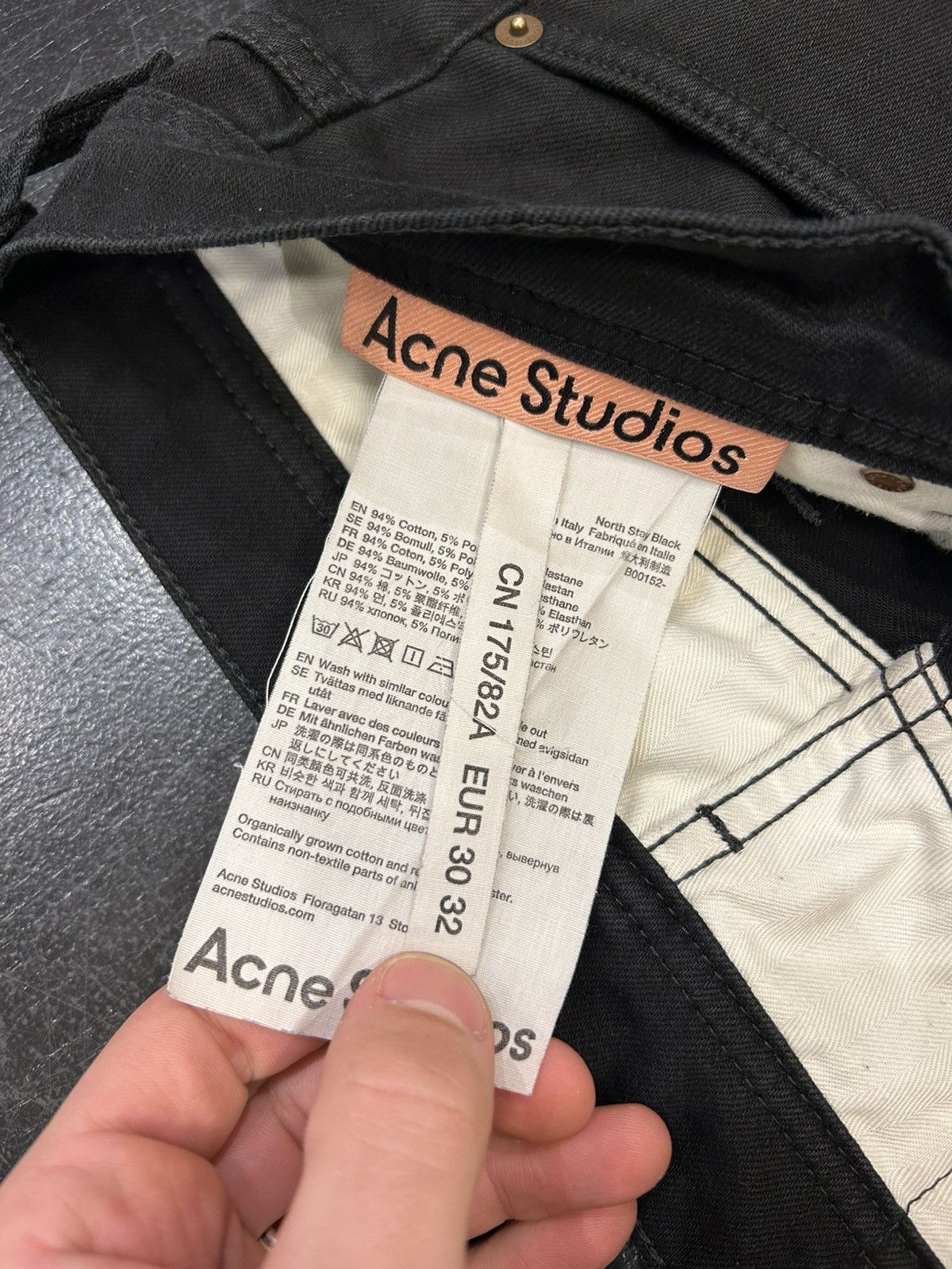 Acne Studios Acne Studios Denim Jeans - Black Size US 30 / EU 46 - 3 Thumbnail