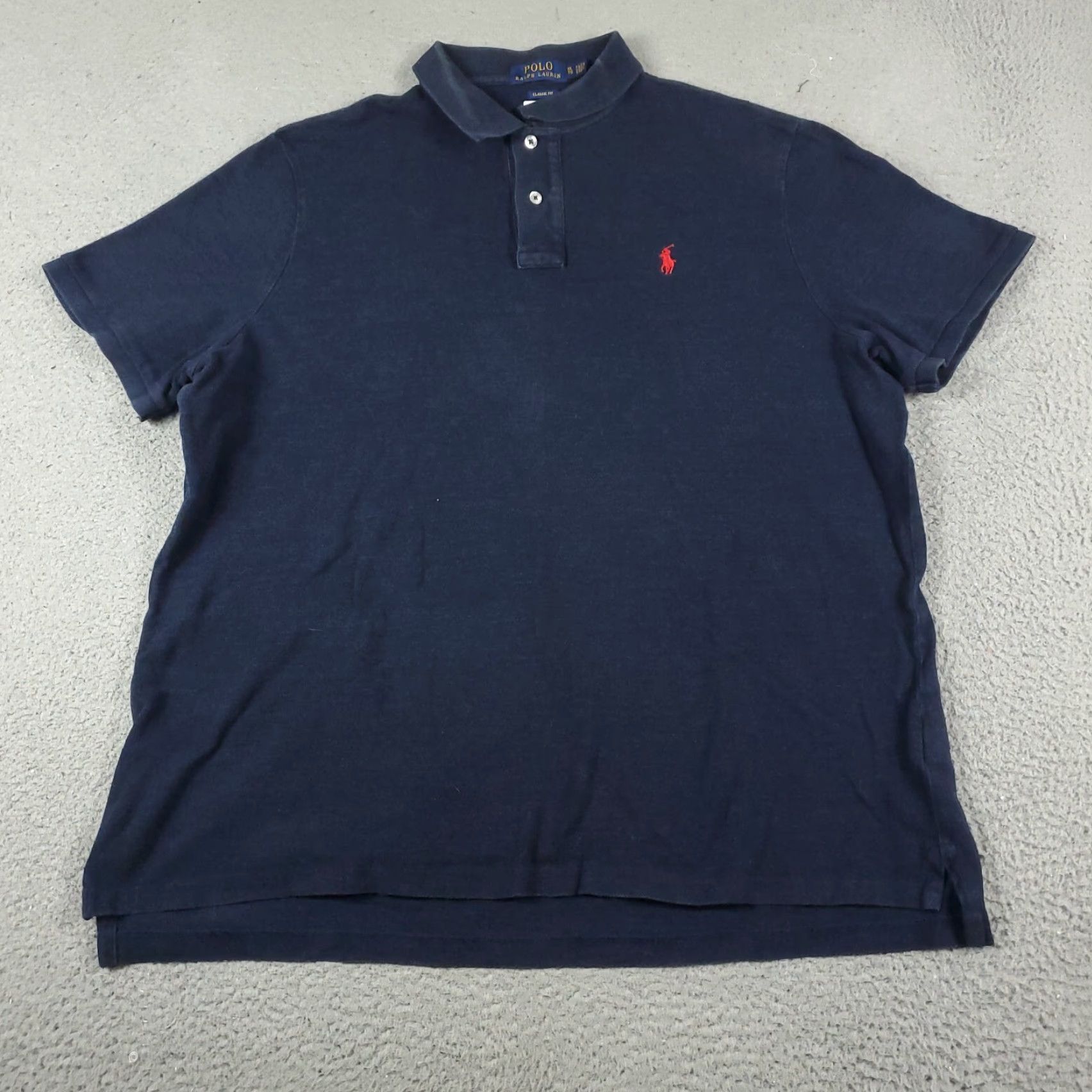 Ralph Lauren Ralph Lauren Polo Shirt Mens XL Blue Short Sleeve Casual Activewear Size US XL / EU 56 / 4 - 3 Thumbnail