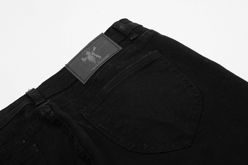 Jean American Vibe Men's High Street Flared Black Jeans Size US 32 / EU 48 - 5 Thumbnail