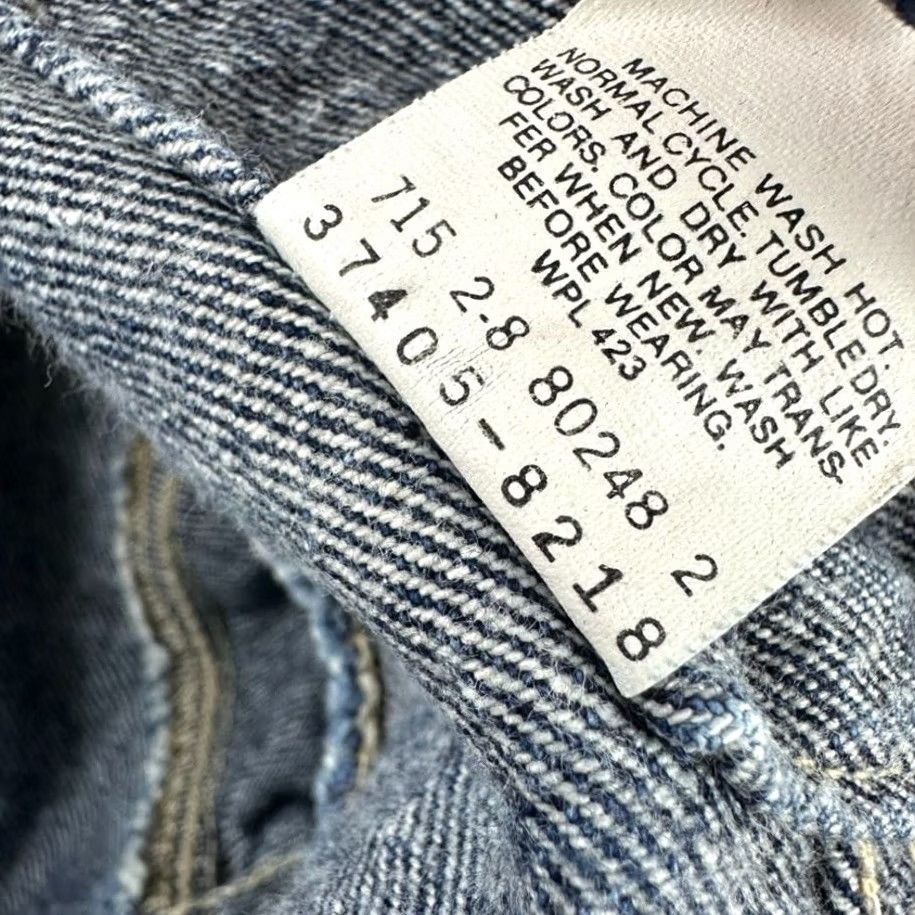Levi's VINTAGE Levi’s denim trucker jacket Mens Small USA Blue Denim Model: Levi's Trucker Size US S / EU 44-46 / 1 - 7 Thumbnail
