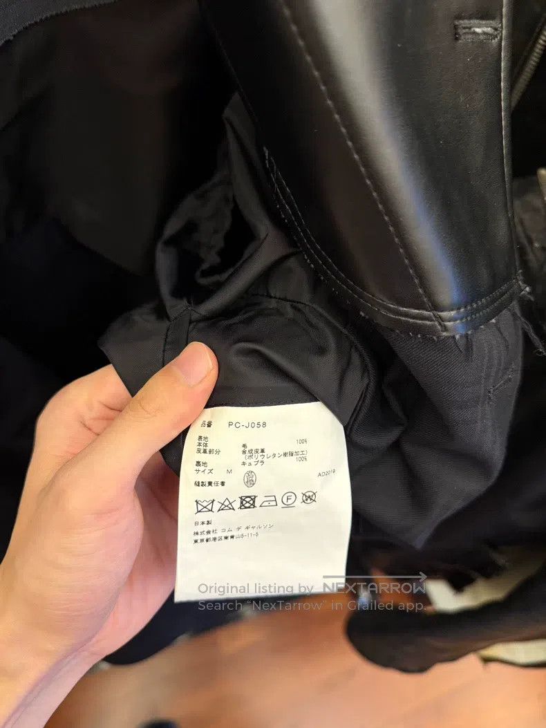 Comme des Garcons Comme Des Garcons Leather Jackets Size US M / EU 48-50 / 2 - 4 Thumbnail
