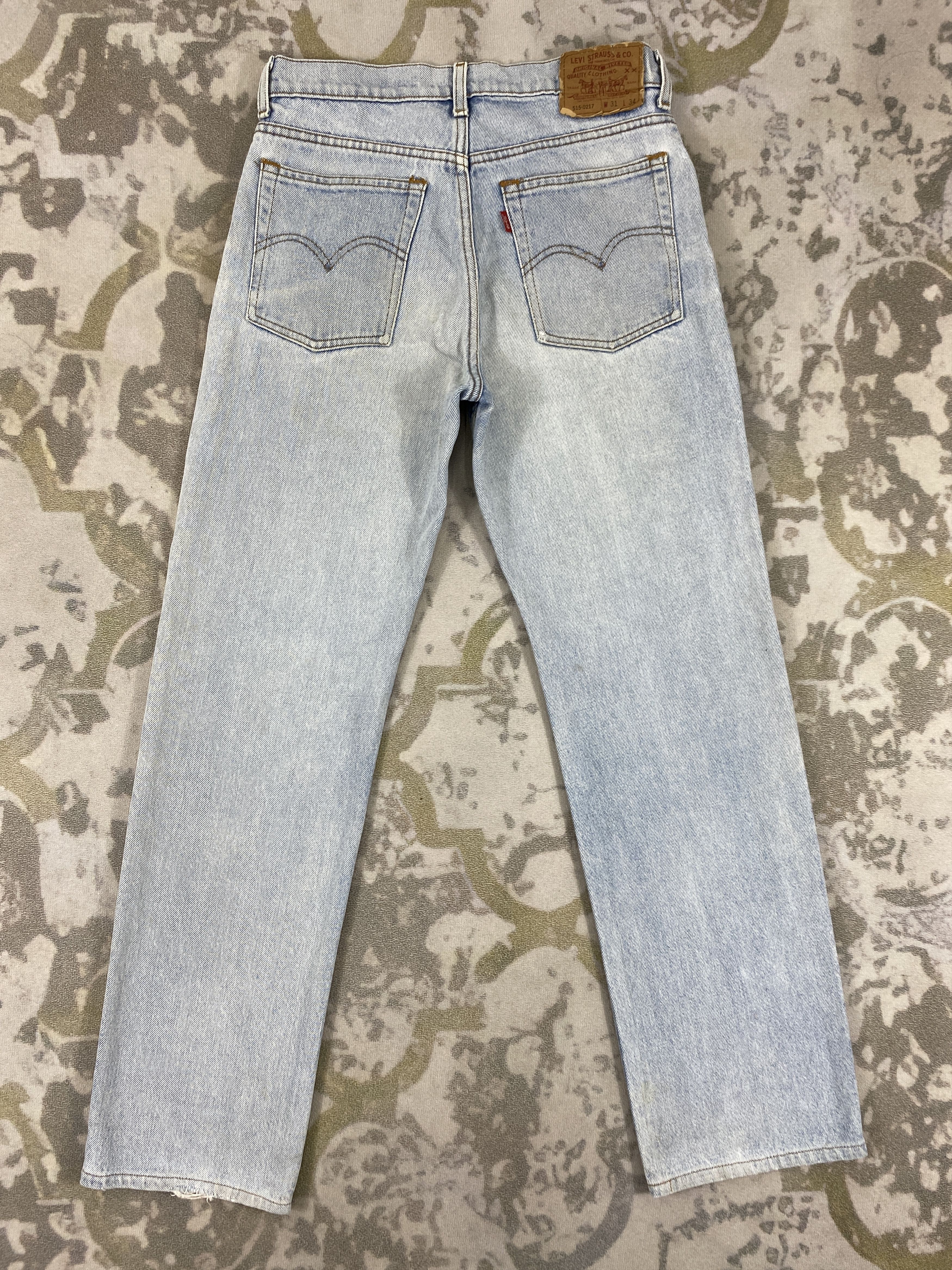 Levi's Distressed Blue Vintage Levi's 515 Jeans 30x31 Denim- JN3568 Size US 30 / EU 46 - 2 Thumbnail