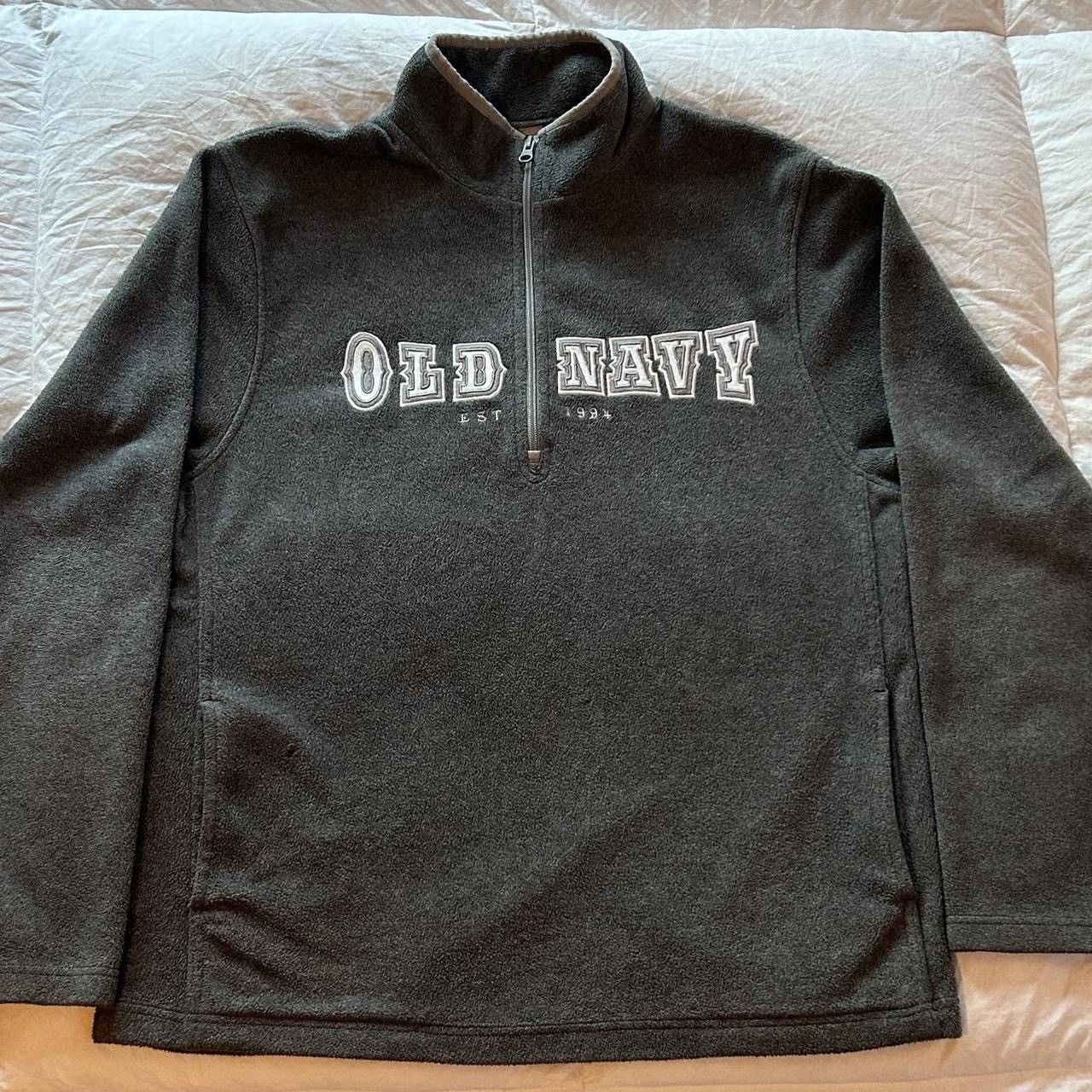 Old Navy Old Navy 1/4 Zip Fleece Pullover Sweatshirt Size US XL / EU 56 / 4 - 1 Thumbnail