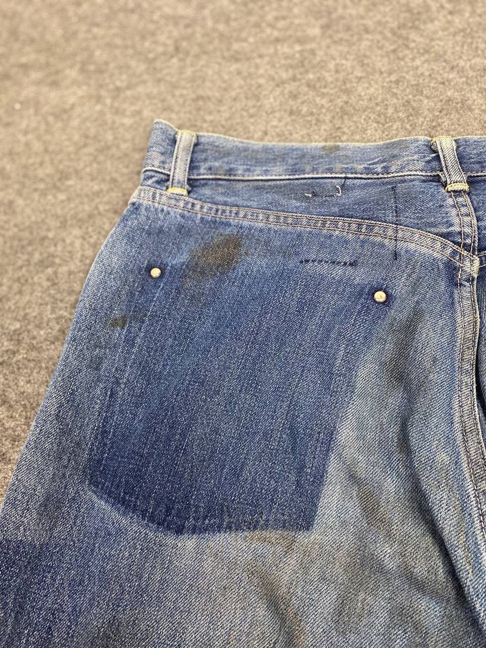 Japanese Brand vintage japanese brands selvedge distressed rework denim Size US 34 / EU 50 - 7 Thumbnail