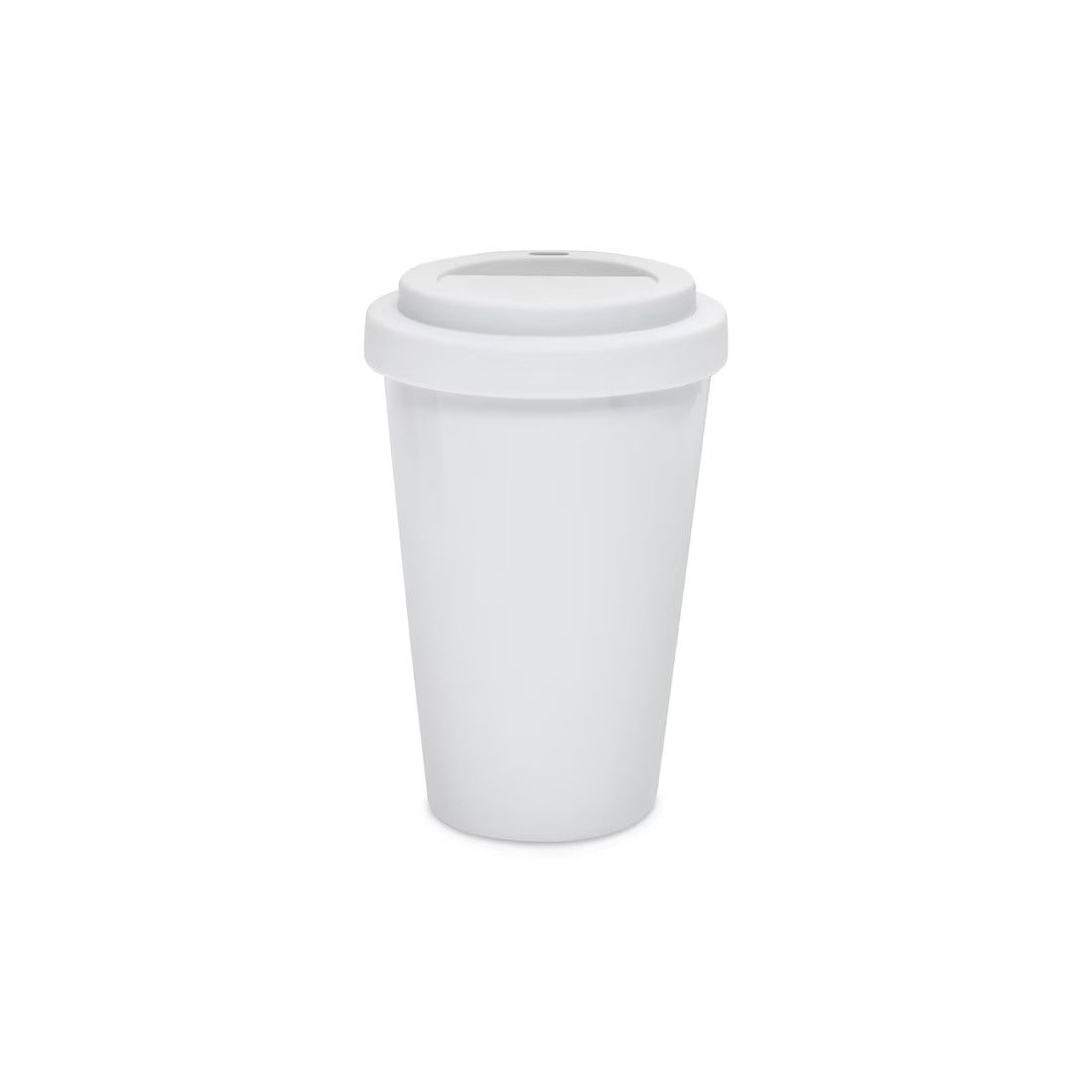 Balenciaga o1la1rc1a0825 Size: OS / Sydney Coffee Cup in White Size ONE SIZE - 2 Thumbnail