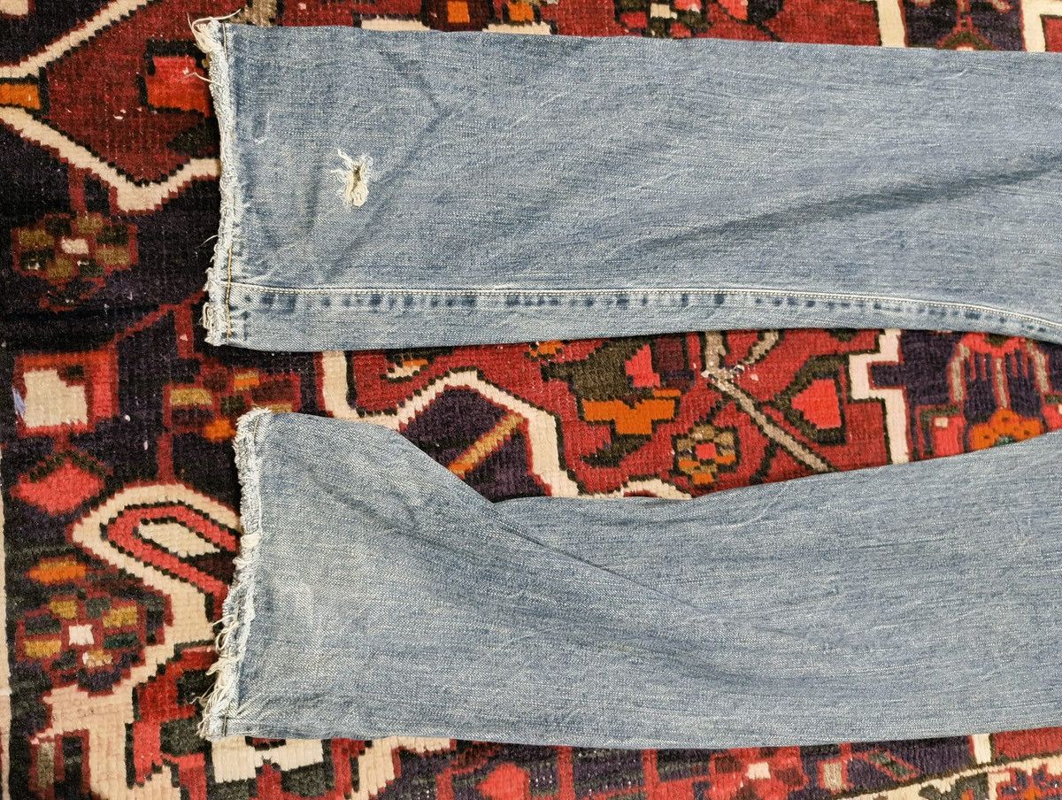 Edwin Vintage Edwin 505 Selvedge Distressed Denim Grunge Rock Size US 32 / EU 48 - 8 Thumbnail