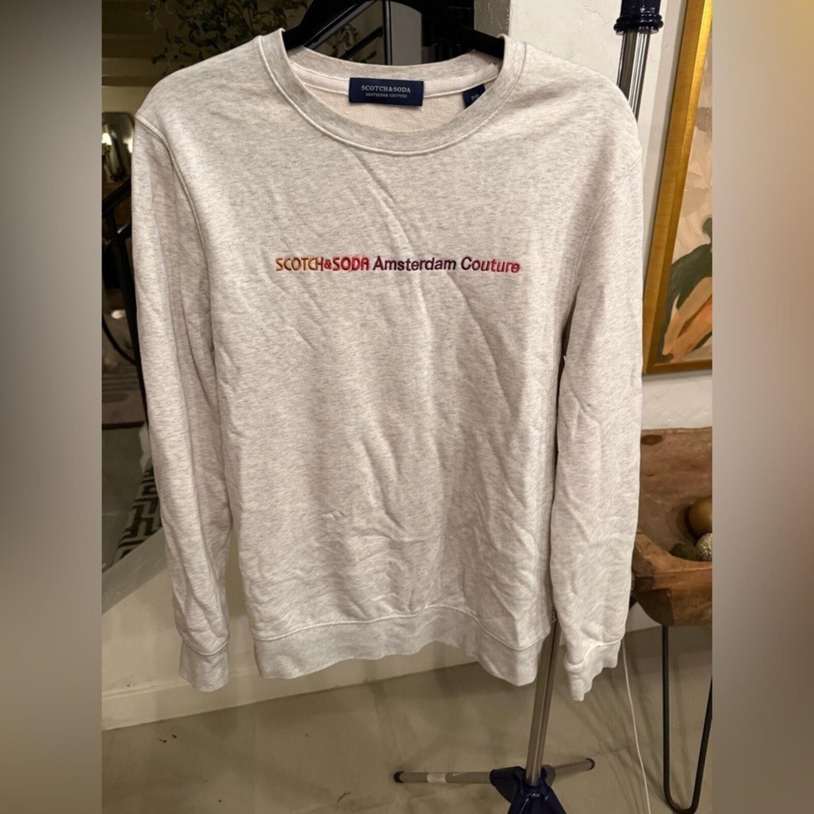 Scotch & Soda Scotch & Soda Amsterdam Couture Embroidered Logo Sweater M Size M / US 6-8 / IT 42-44 - 2 Thumbnail