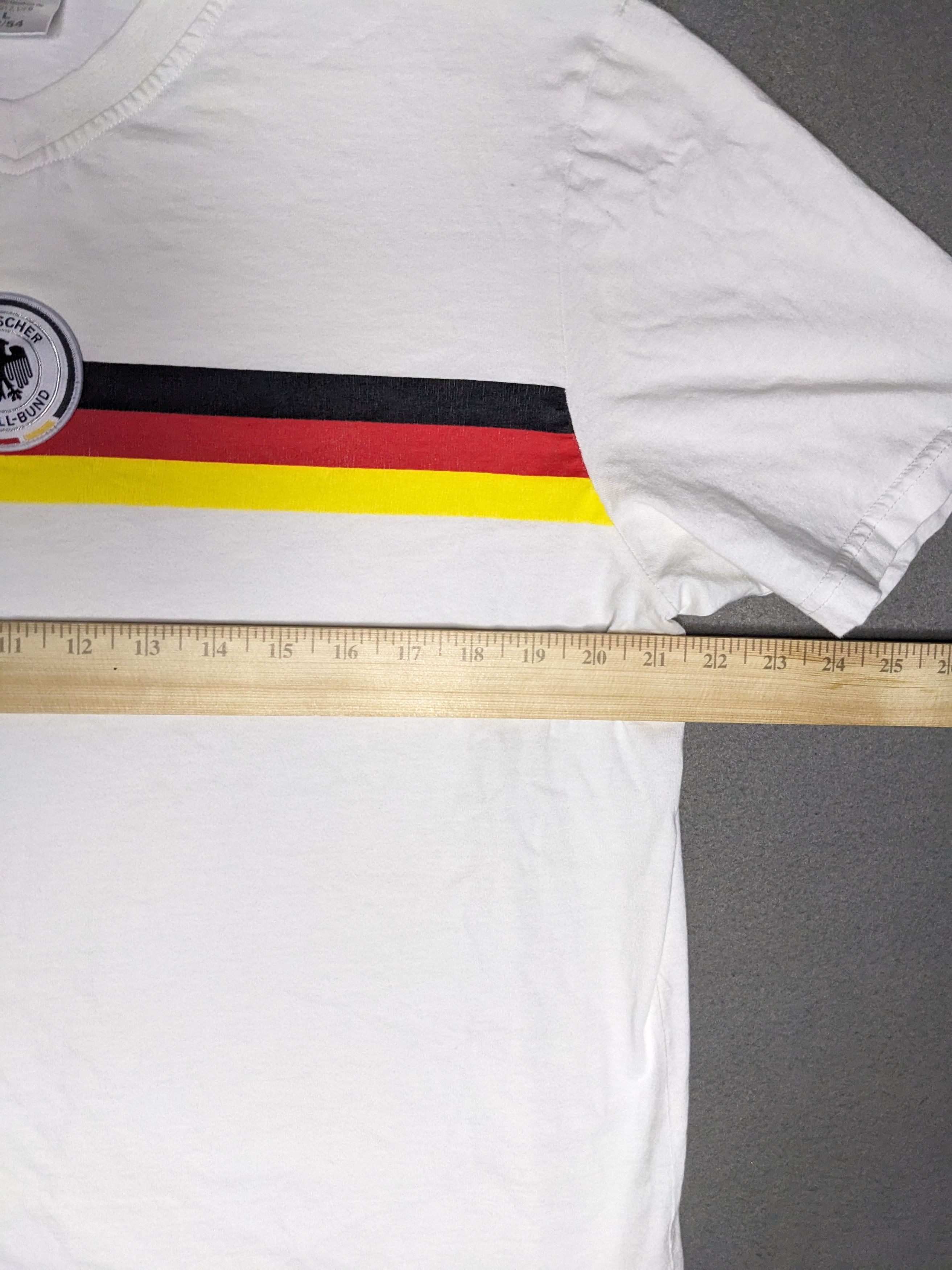 Vintage DFB Deutschland Fanshop Germany T-Shirt Large Team Soccer Size US L / EU 52-54 / 3 - 7 Thumbnail