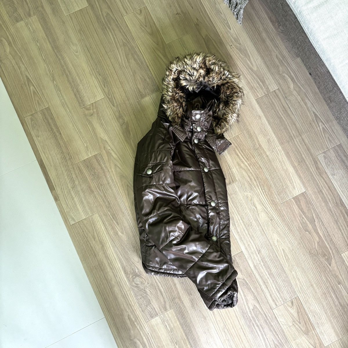 14th Addiction × If Six Was Nine × Le Grande Bleu (L.G.B.) Ifsixwasnine LGB Style fur jacket down puffer vintage Y2K Size US M / EU 48-50 / 2 - 2 Thumbnail