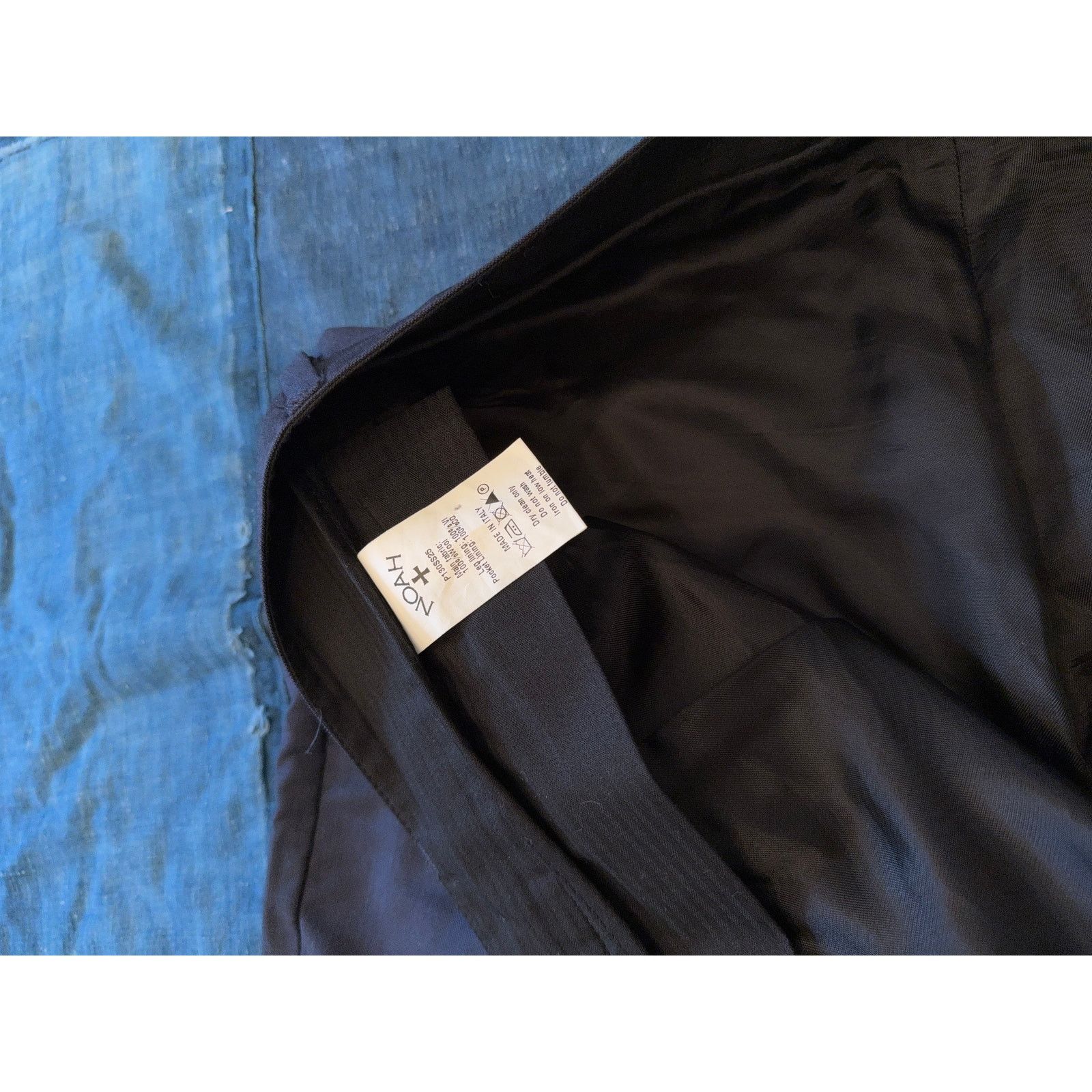 Noah $698 Noah Double-Pleat Split Hem Pant Super 130s Wool 32 Size US 32 / EU 48 - 4 Thumbnail