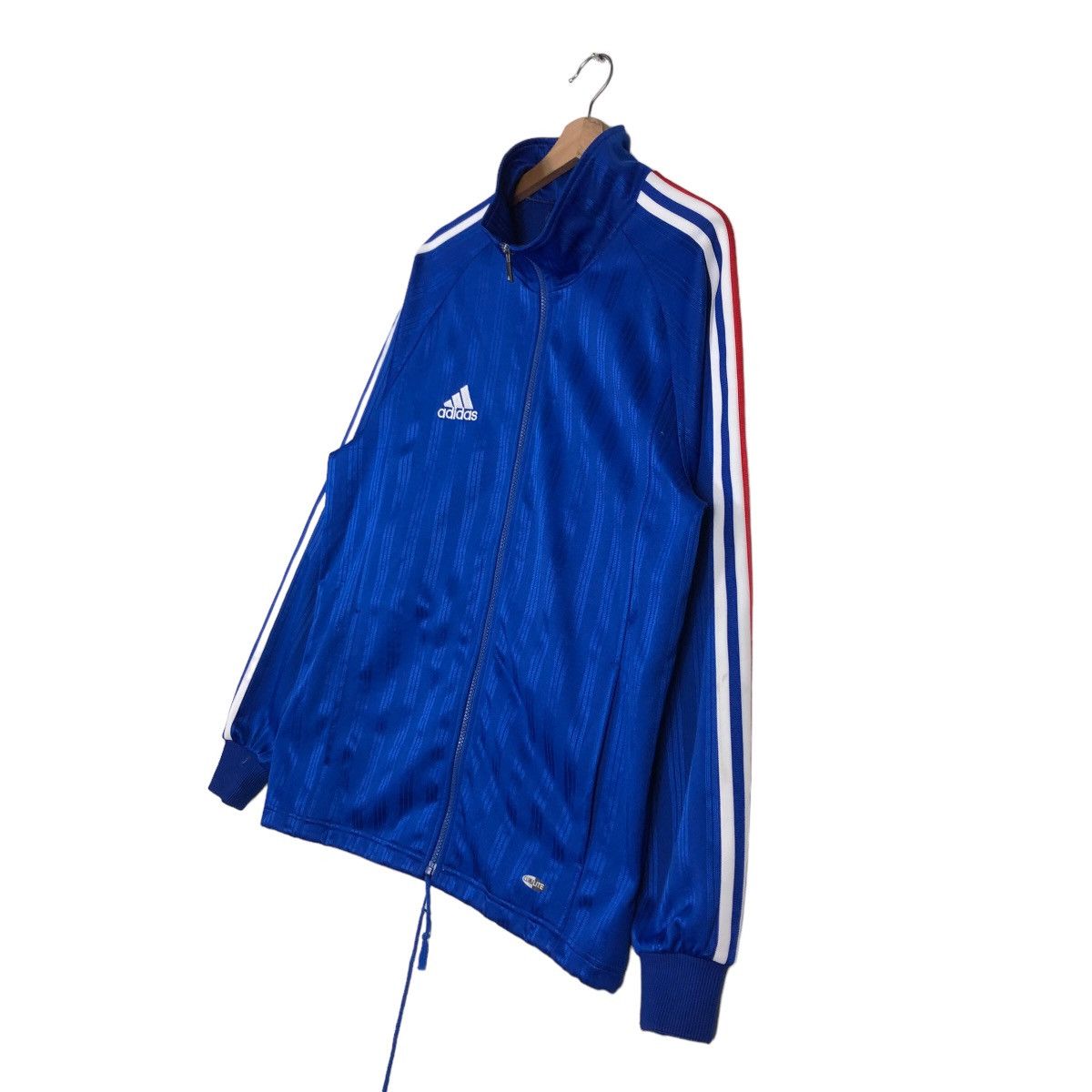 Adidas 🔥Vintage Running Jacket Adidas Big Logo Size US L / EU 52-54 / 3 - 2 Thumbnail