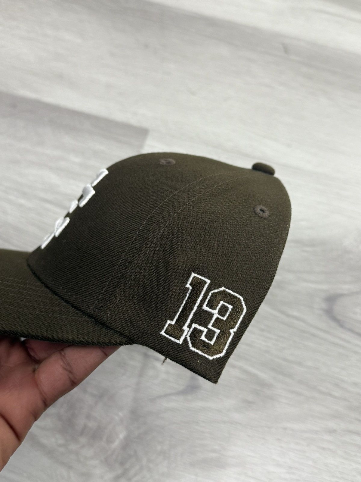 Eric Emanuel Eric Emanuel EE 6-Panel Structured Snapback Hat Brown Size ONE SIZE - 7 Thumbnail