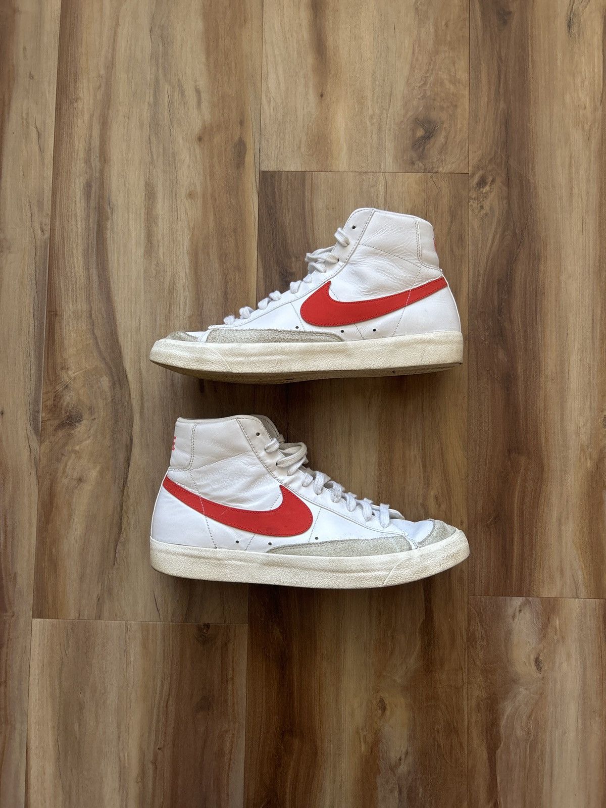 Nike Nike Blazer Mid 77 Habanero Red | Size 12.5 Men’s Size US 12.5 / EU 45-46 - 2 Thumbnail