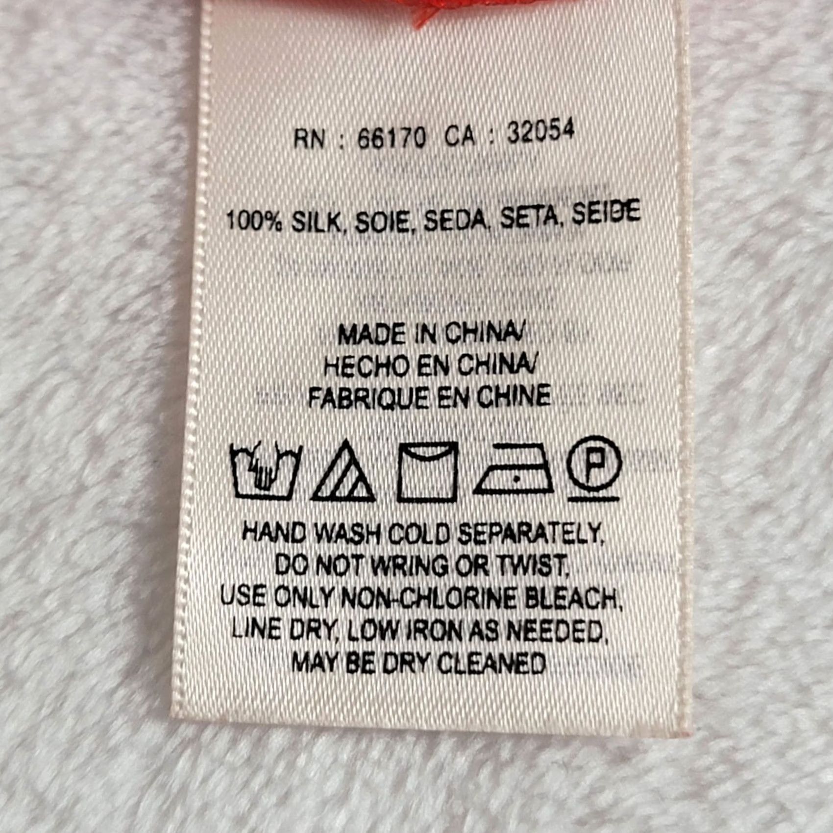 Vintage Maeve Womens Red Pink Sleeveless Silk Tank Top Size 8 Scoop Neck Shirt Adult Regular VINTAGE? No (already stated) Size M / US 6-8 / IT 42-44 - 4 Thumbnail