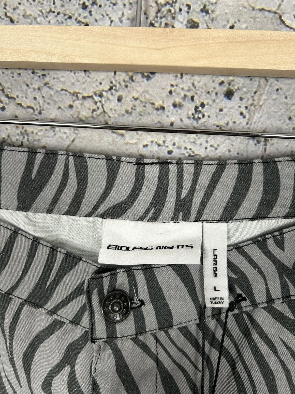 Japanese Brand Endless Nights Baggy Skateboarding Pants Streetwear Hype Size US 34 / EU 50 - 7 Thumbnail