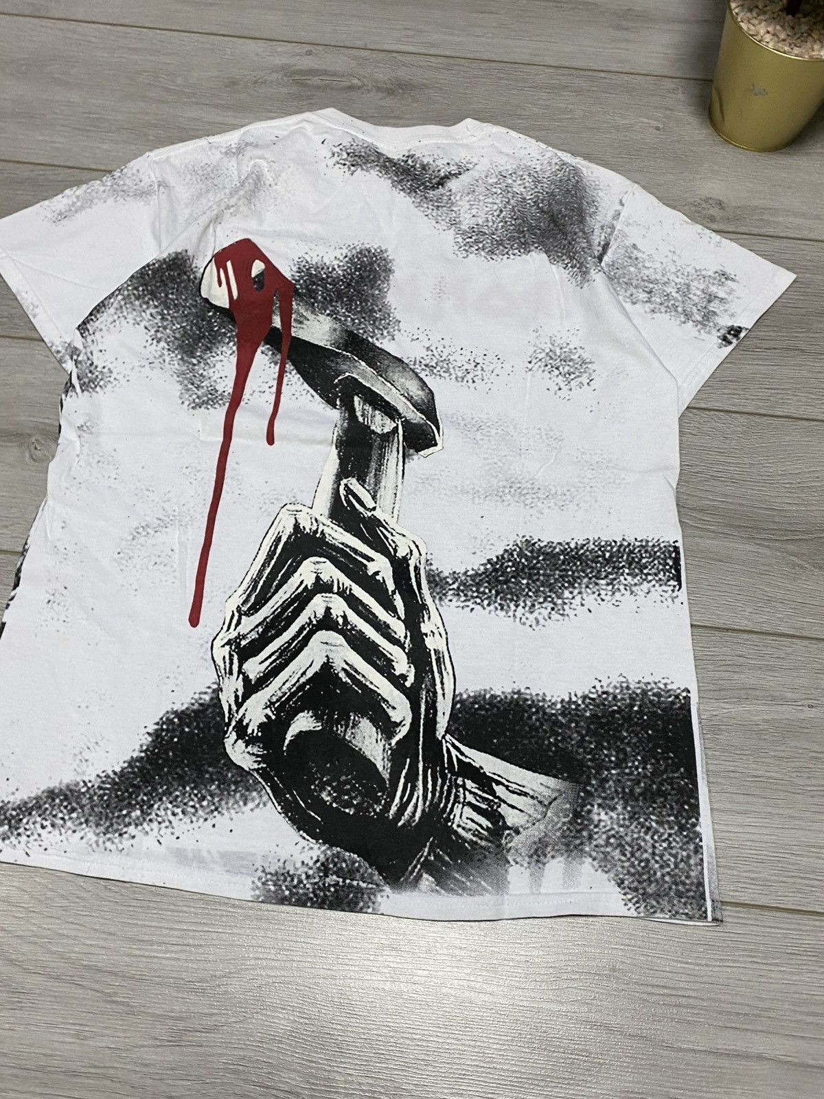 Iron Maiden Iron Maiden Axe all over print blood face tee shirt Size US M / EU 48-50 / 2 - 6 Thumbnail