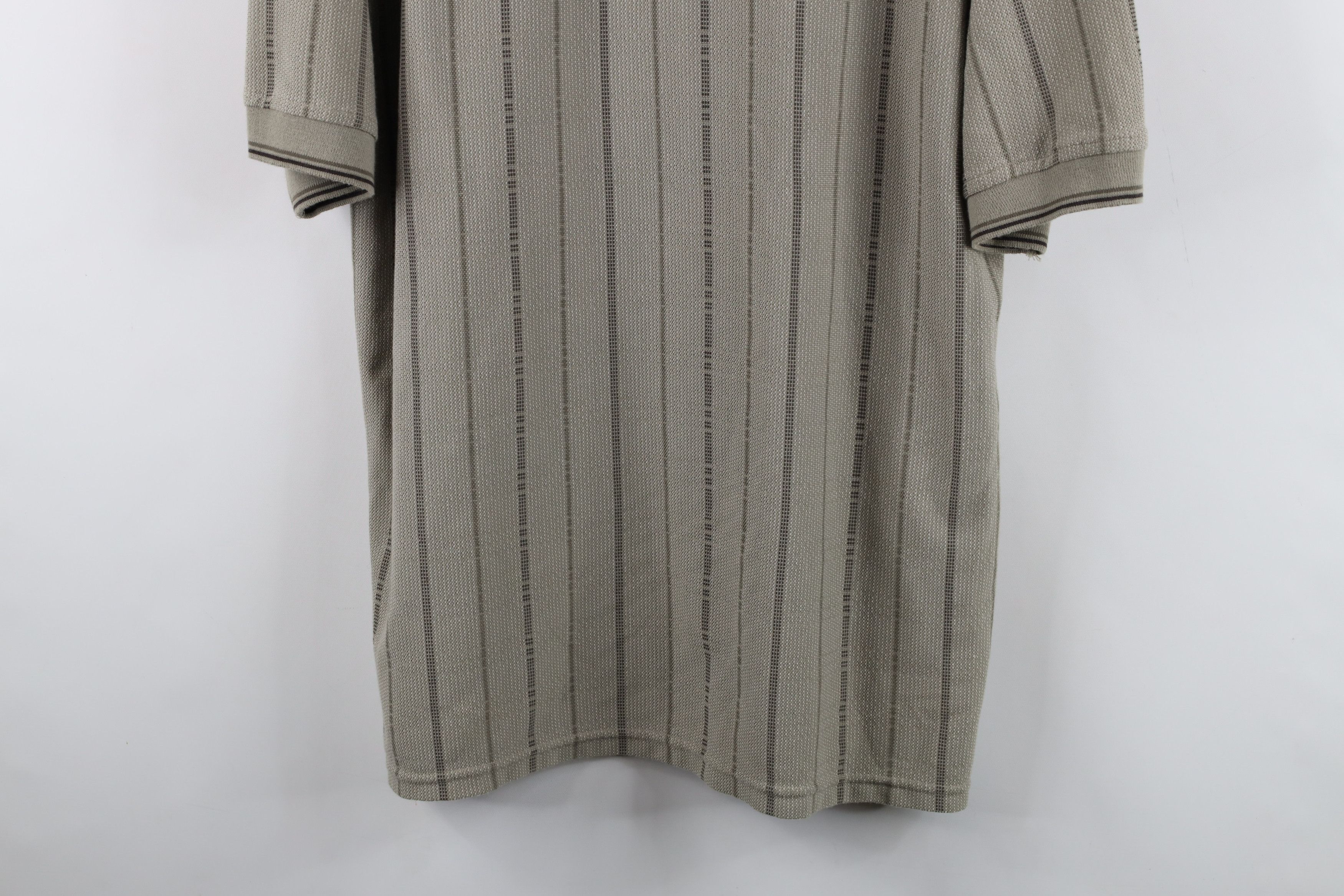 Vintage Vintage 90s Streetwear Collared Golf Polo Shirt Green Size US XL / EU 56 / 4 - 3 Thumbnail