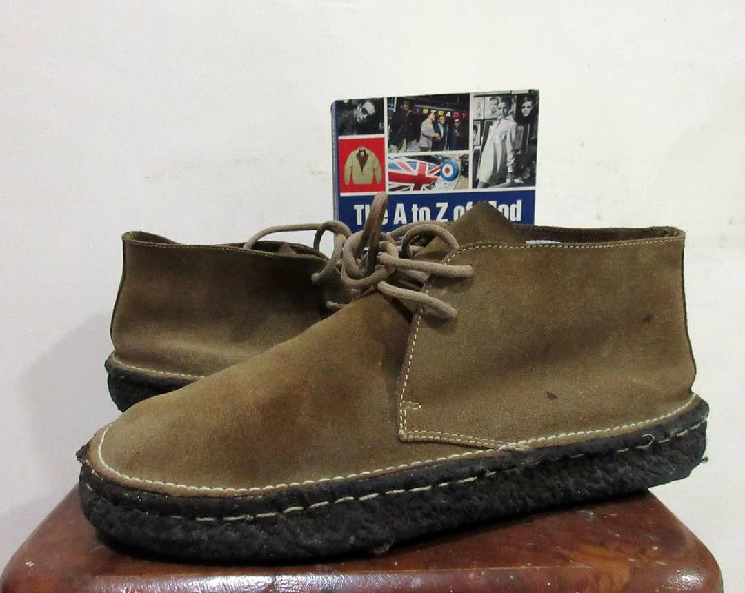 Hush Puppies × Vintage Vintage Hush Puppies Mods Icon Shoe With Crepes Shoe Size US 7.5 / EU 40-41 - 1 Thumbnail