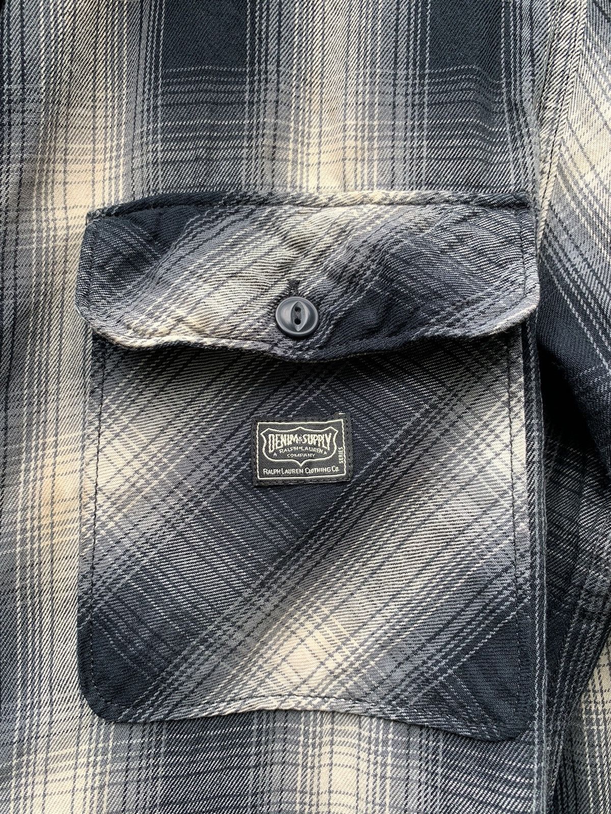 Denim & Supply Ralph Lauren Vintage Denim & Supply Ralph Lauren Plaid Veterano Shirt Size US M / EU 48-50 / 2 - 3 Thumbnail
