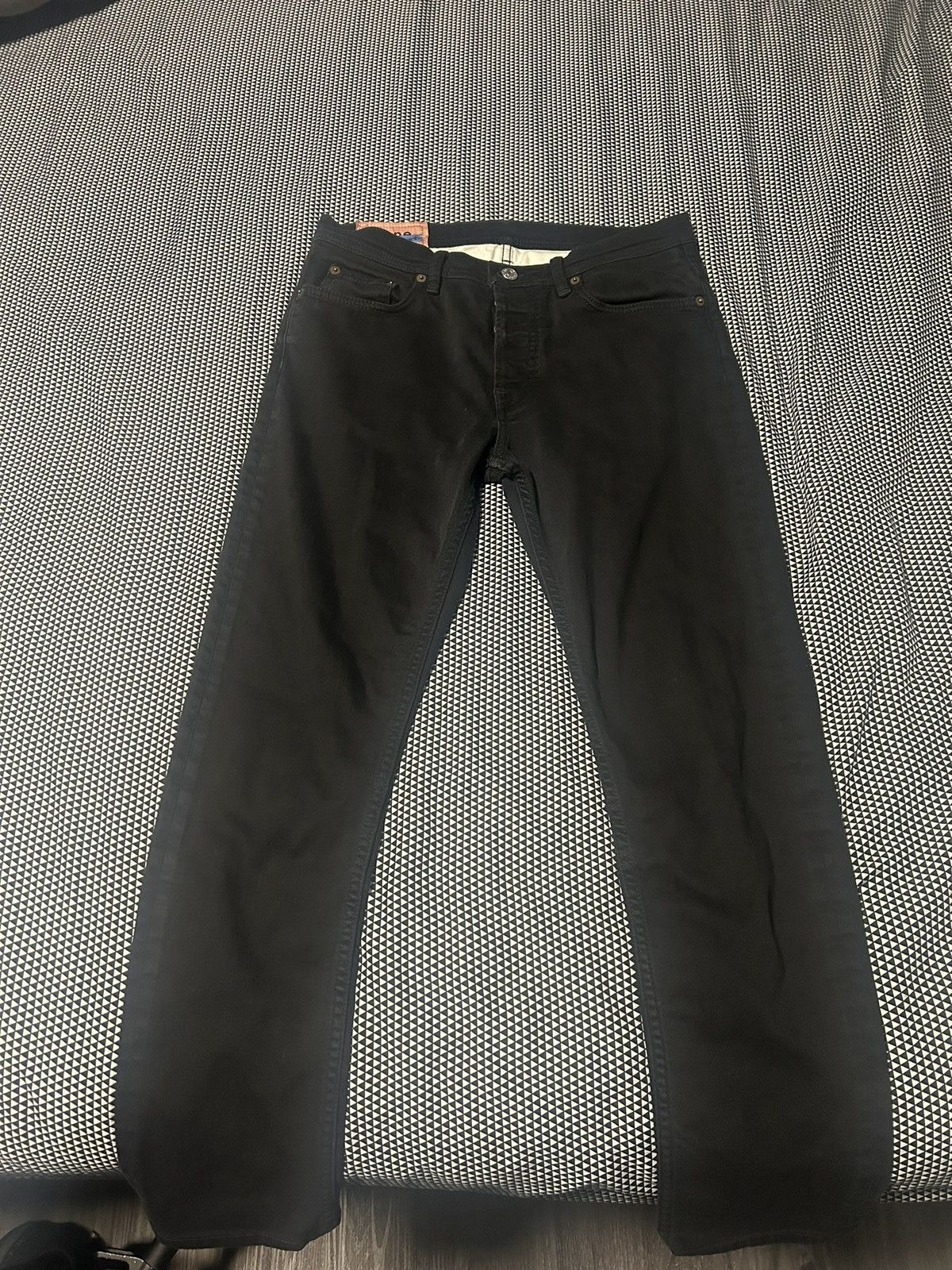 Acne Studios Black Acne Studios Jeans Size US 32 / EU 48 - 1 Thumbnail