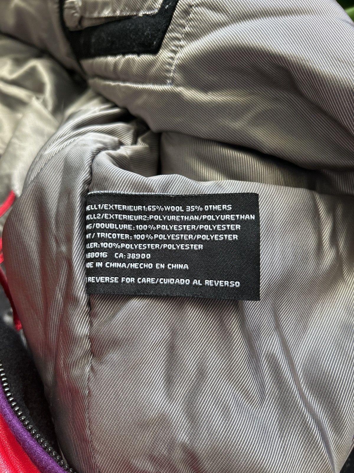 Pelle Pelle Pelle Pelle 1978 Multicolor Wool Bomber Jacket Size US XL / EU 56 / 4 - 9 Thumbnail