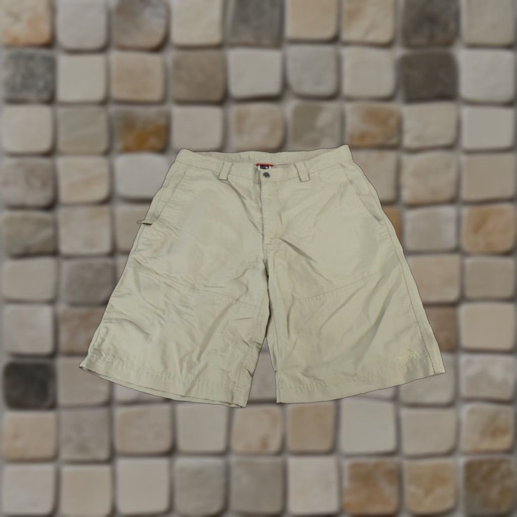 The North Face The North Face Shorts Mens 36 Beige Khaki Nylon Lightweight Hiking Chino Casual 90s Outdoor Mens Size US 36 / EU 52 - 1 Thumbnail